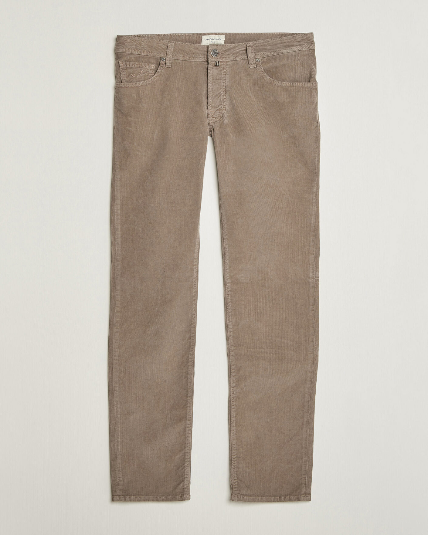 Homme | Pantalons | Jacob Cohën | Nick Slim Fit Cotton Trousers Grey