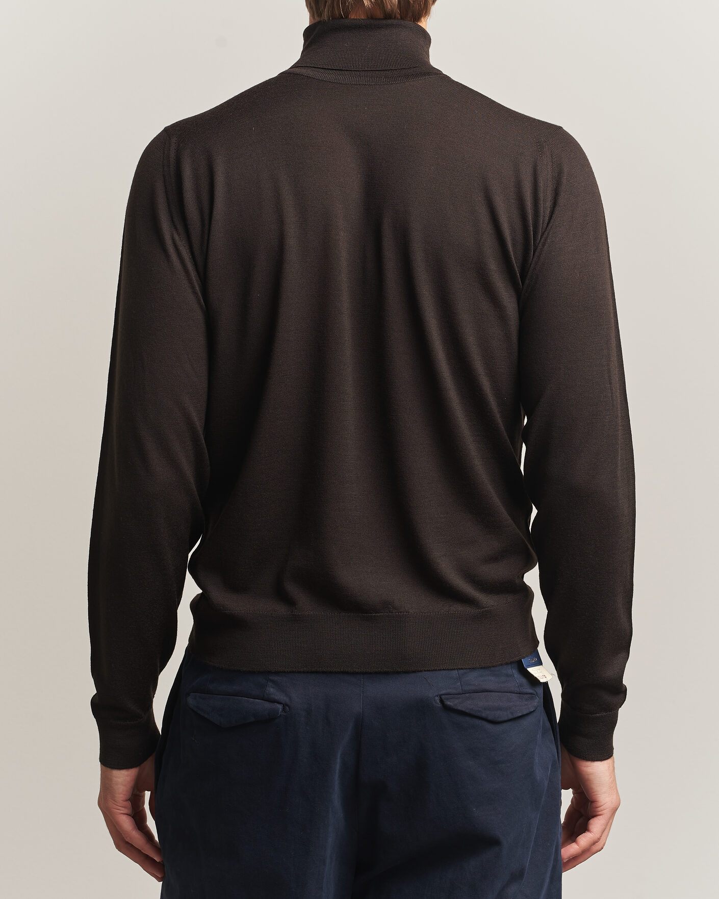Homme | Pulls Et Tricots | John Smedley | Cherwell Extra Fine Merino Rollneck Faulkner Brown