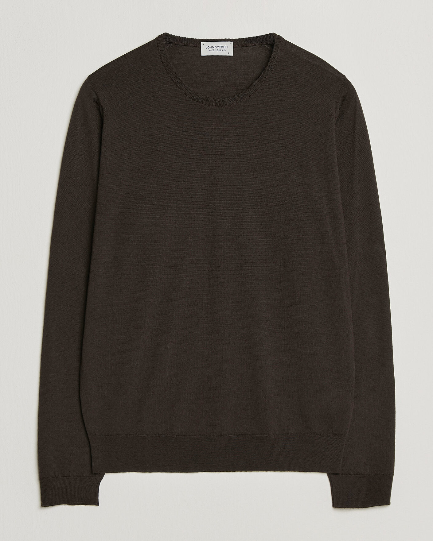 Homme | Pulls Et Tricots | John Smedley | Lundy Extra Fine Merino Crew Neck Faulkner Brown