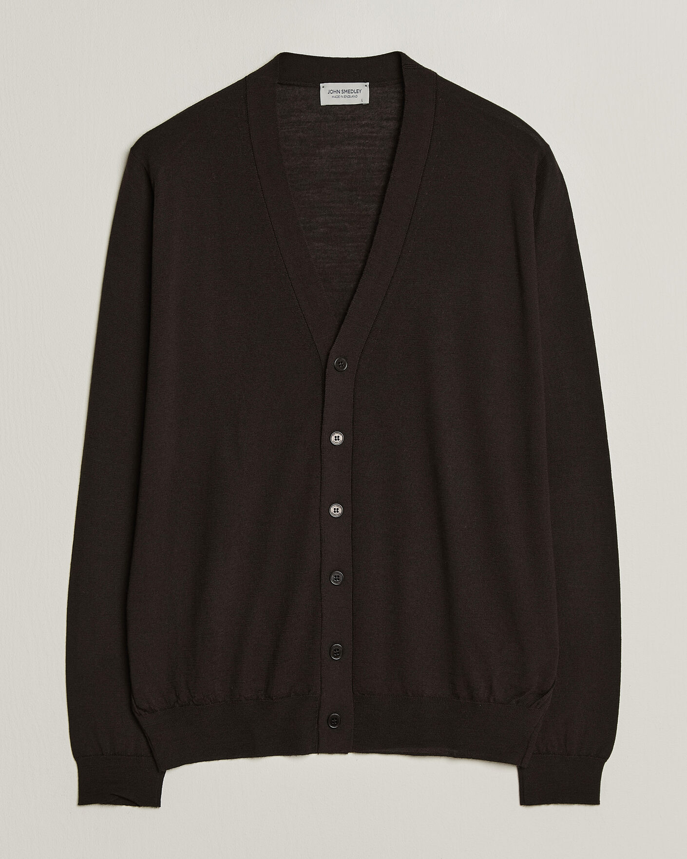 Homme | Pulls Et Tricots | John Smedley | Bradrick Extra Fine Merino Cardigan Faulkner Brown