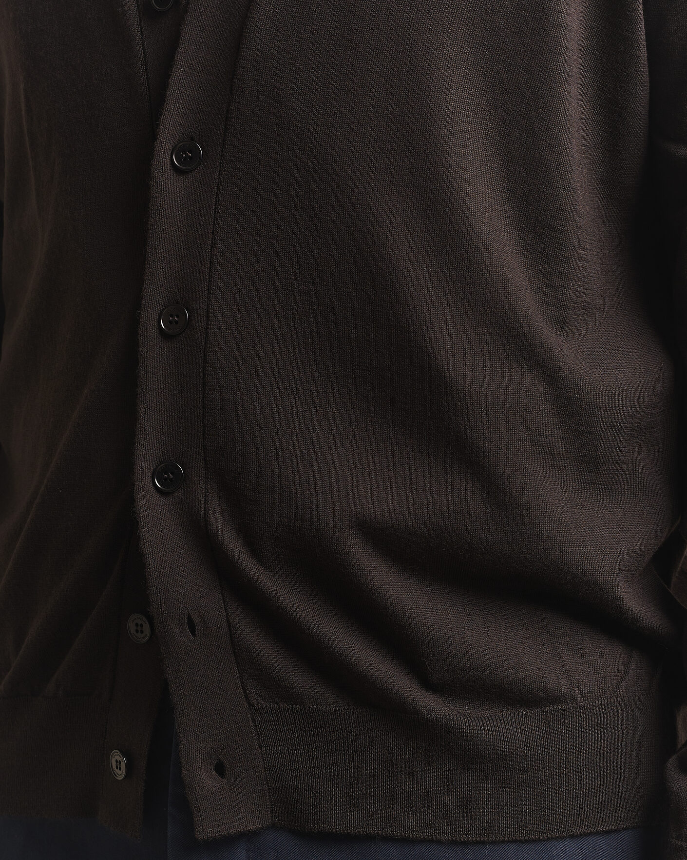 Homme | Pulls Et Tricots | John Smedley | Bradrick Extra Fine Merino Cardigan Faulkner Brown