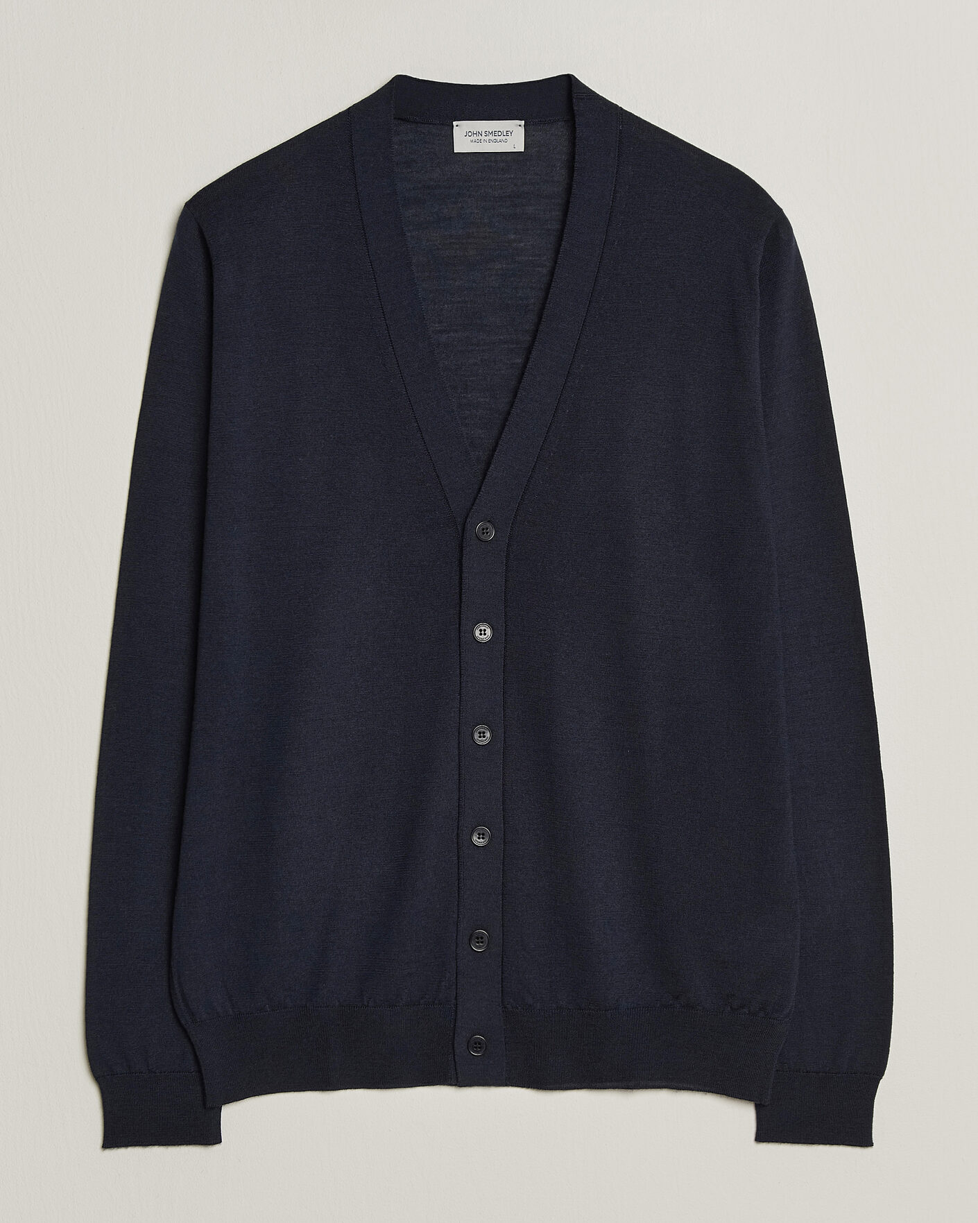 Homme | Pulls Et Tricots | John Smedley | Bradrick Extra Fine Merino Cardigan Midnight
