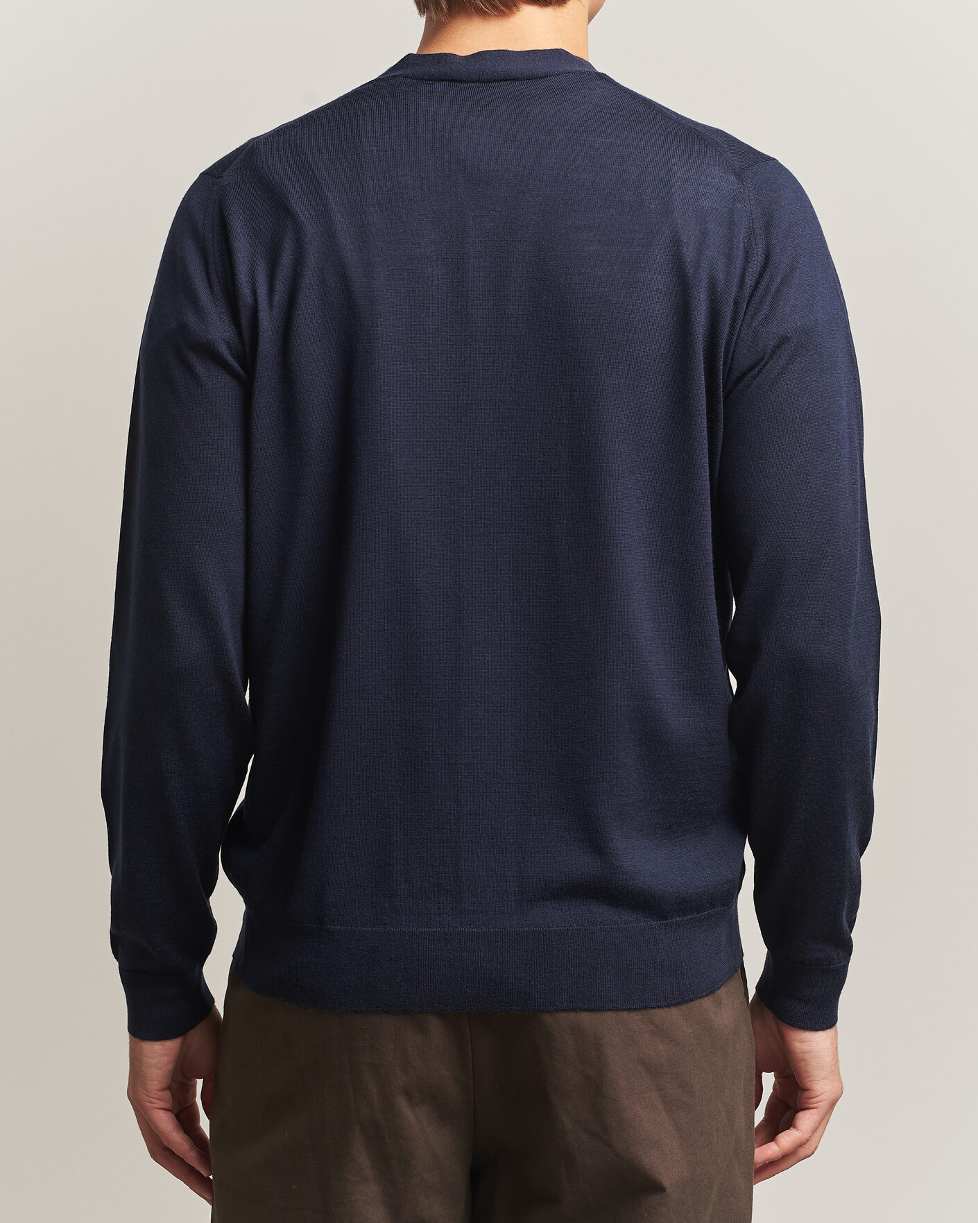 Homme | Pulls Et Tricots | John Smedley | Bradrick Extra Fine Merino Cardigan Midnight