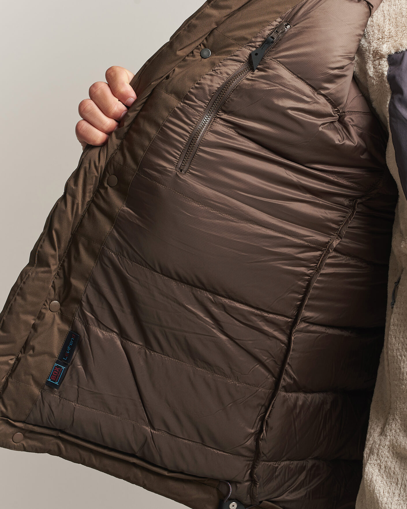 Homme | Manteaux Et Vestes | Klättermusen | Bore 3.0 Padded Jacket Slate Brown