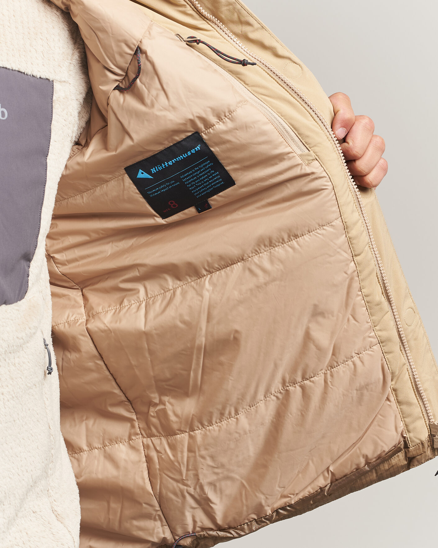 Homme | Manteaux Et Vestes | Klättermusen | Rå Hood Jacket Warm Sand