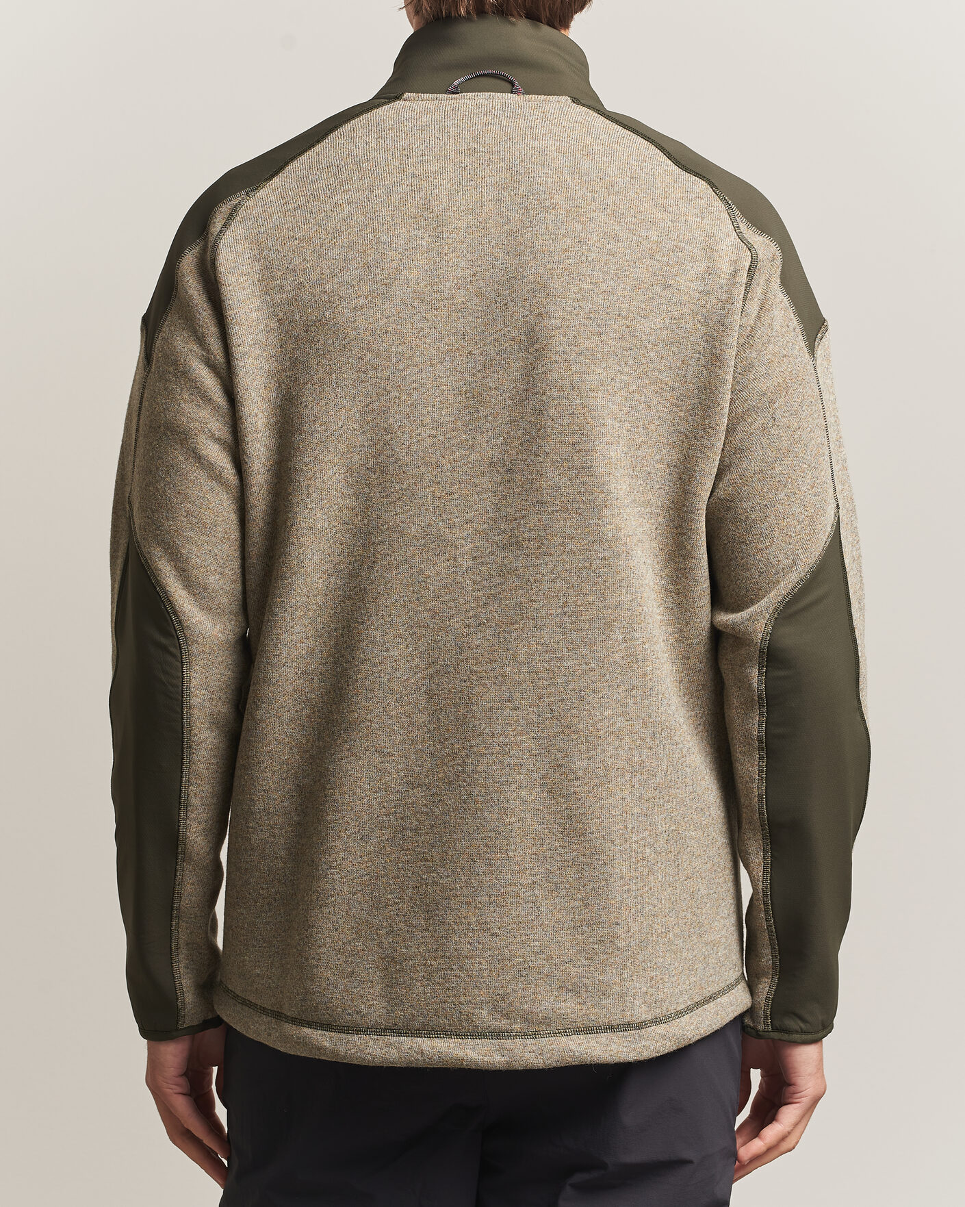 Homme | Pulls Et Tricots | Klättermusen | Balderus Wool Fleece Hood Jacket Rosin Green