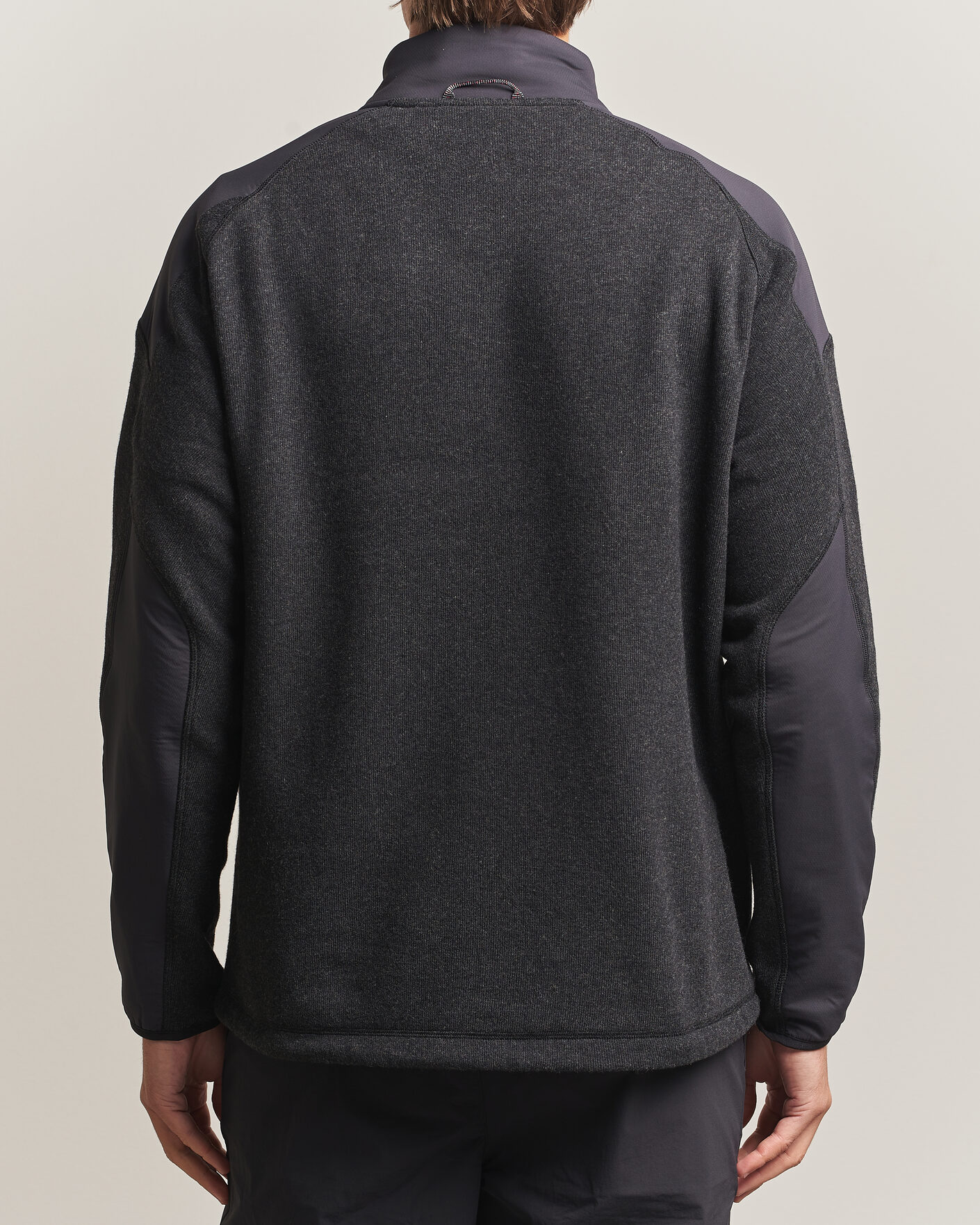 Homme | Pulls Et Tricots | Klättermusen | Balderus Wool Fleece Hood Jacket Black