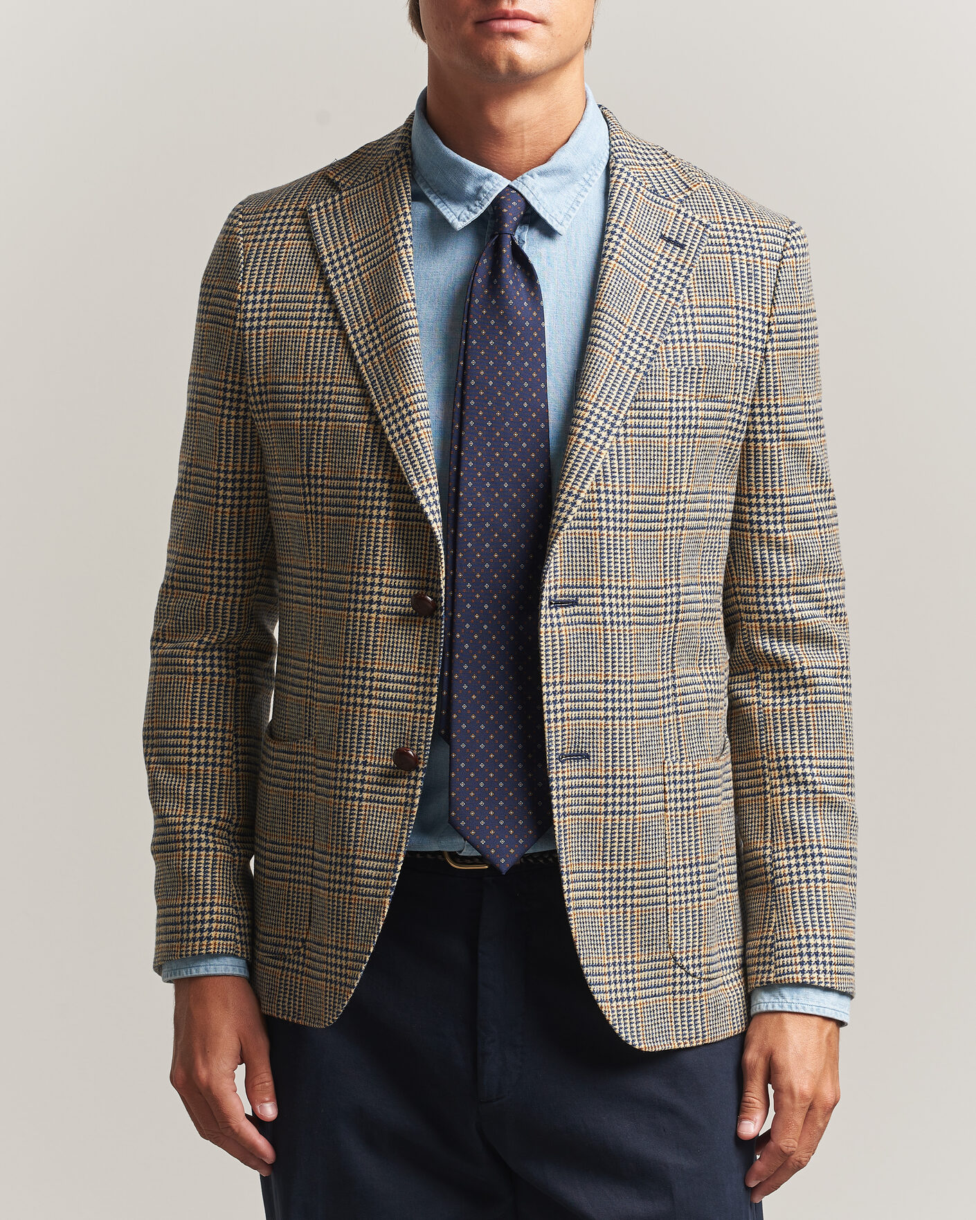 Homme | Blazers | Morris | Merino Cashmere Blazer Blue