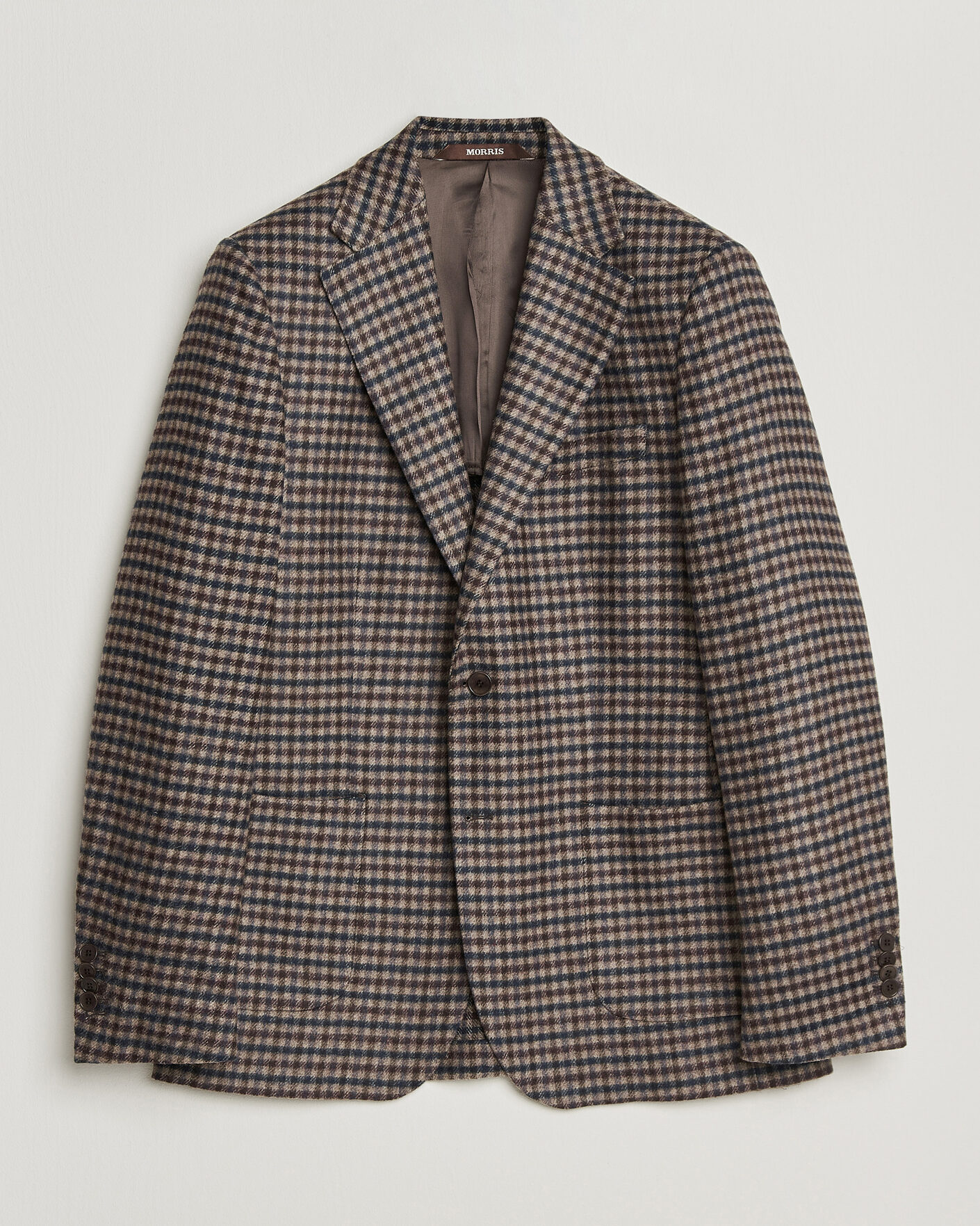 Homme | Blazers | Morris | Soft Check Blazer Brown