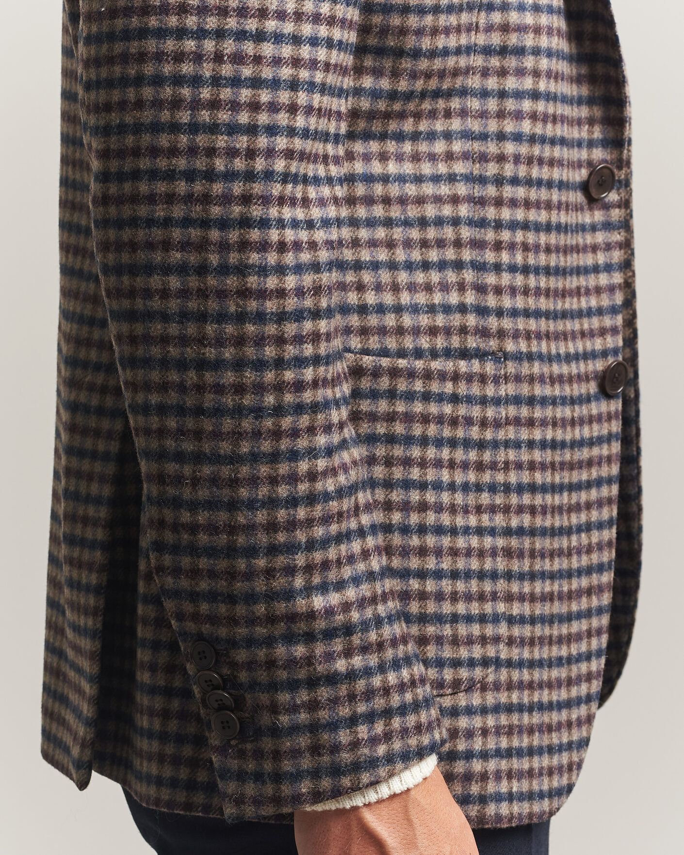 Homme | Blazers | Morris | Soft Check Blazer Brown