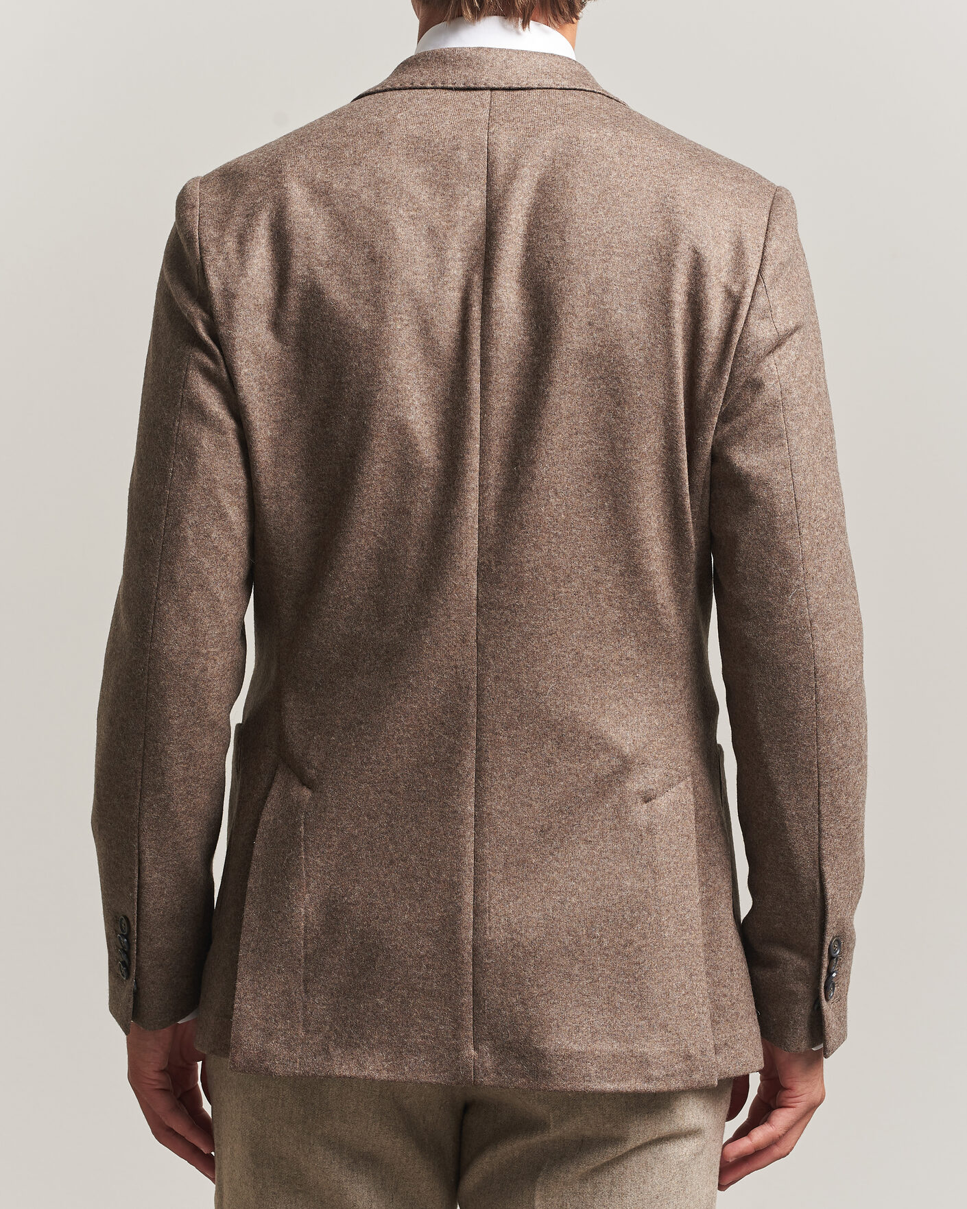 Homme | Blazers | Morris | Wool Jersey Blazer Brown