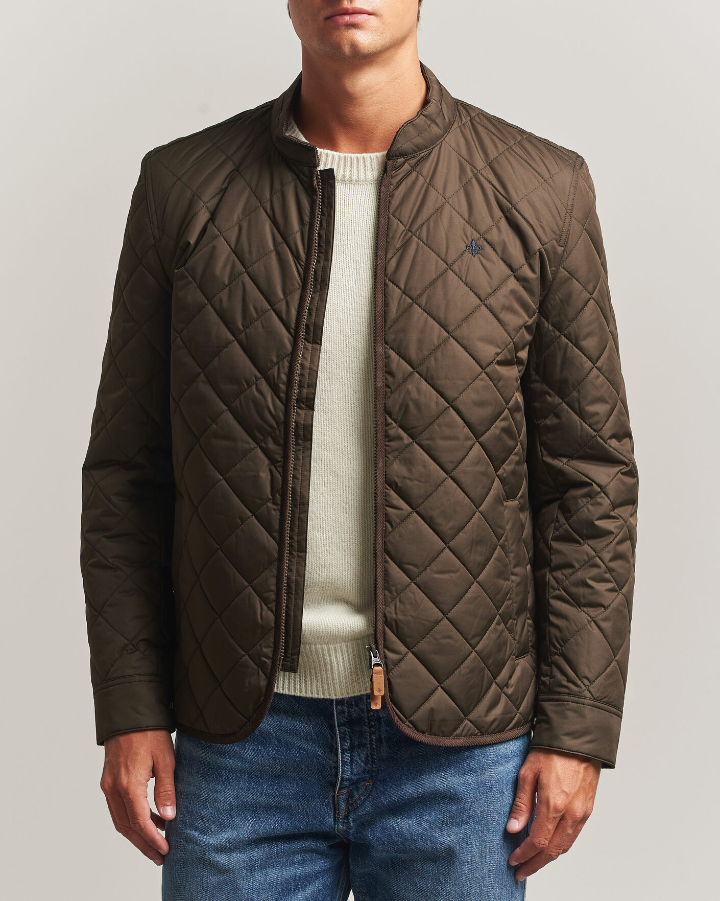 Homme | Manteaux Et Vestes | Morris | Teddy Quilted Jacket Brown