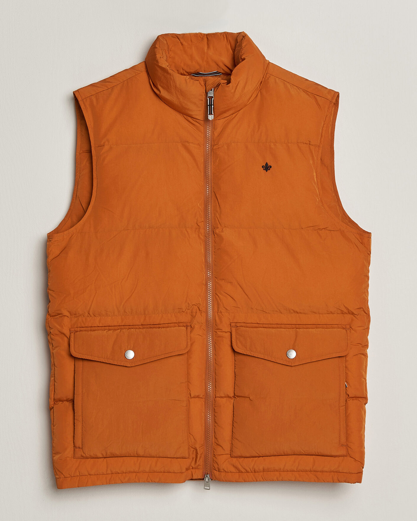 Homme | Gilets | Morris | Lennox Puffer Vest Orange