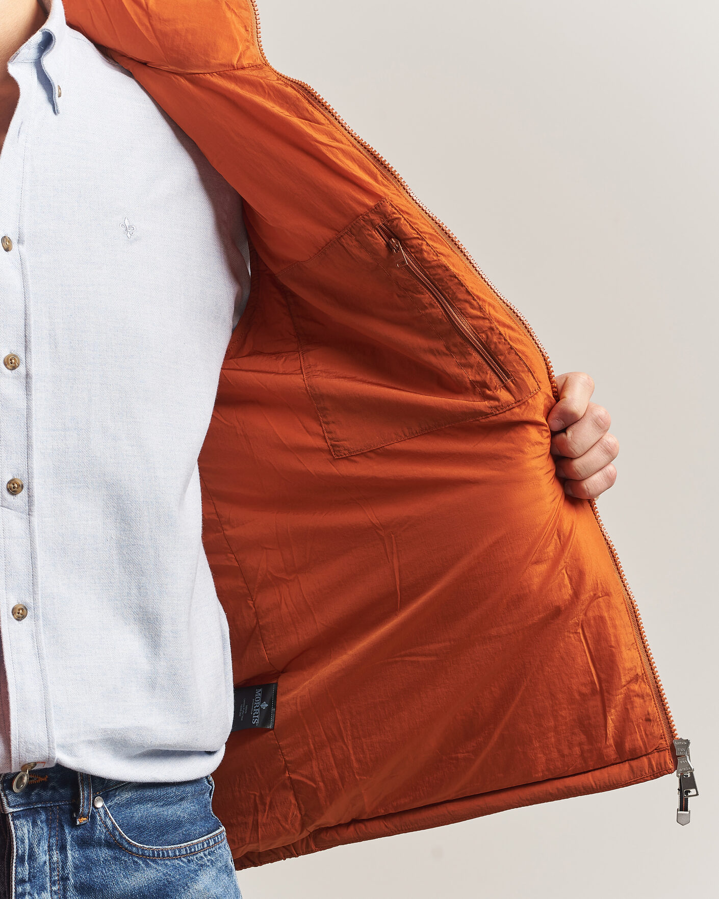 Homme | Gilets | Morris | Lennox Puffer Vest Orange