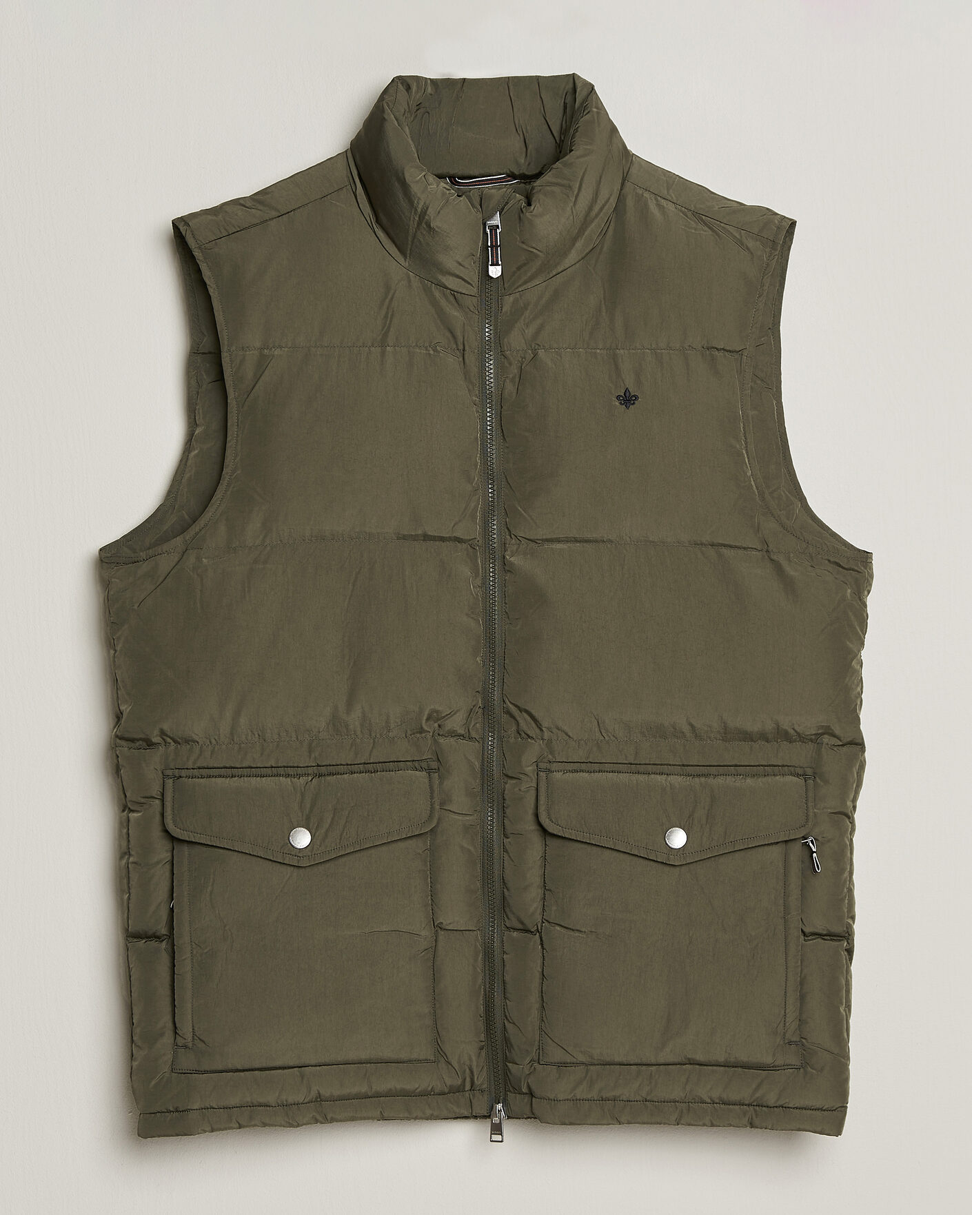 Homme | Gilets | Morris | Lennox Puffer Vest Olive