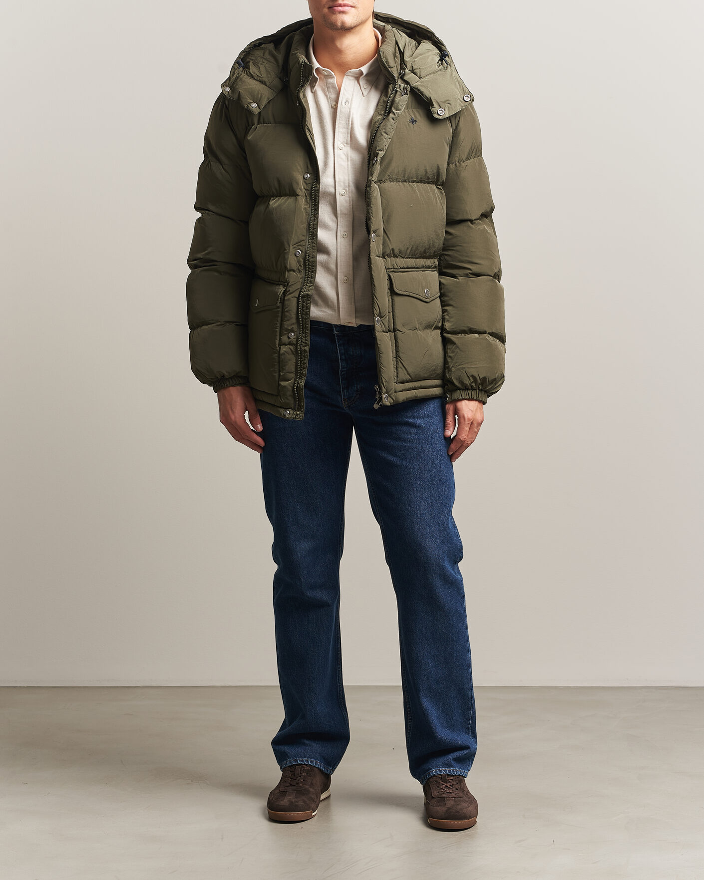Homme | Manteaux Et Vestes | Morris | Lennox Puffer Jacket Olive