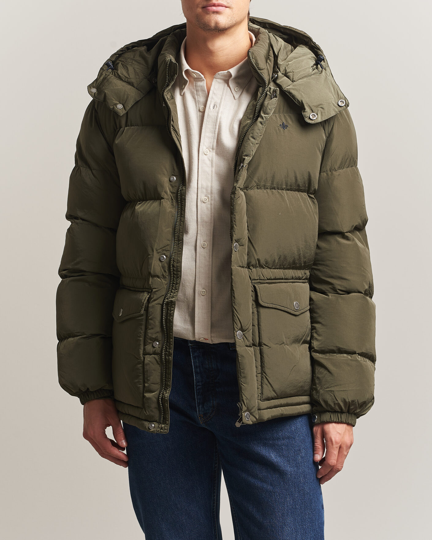 Homme | Manteaux Et Vestes | Morris | Lennox Puffer Jacket Olive