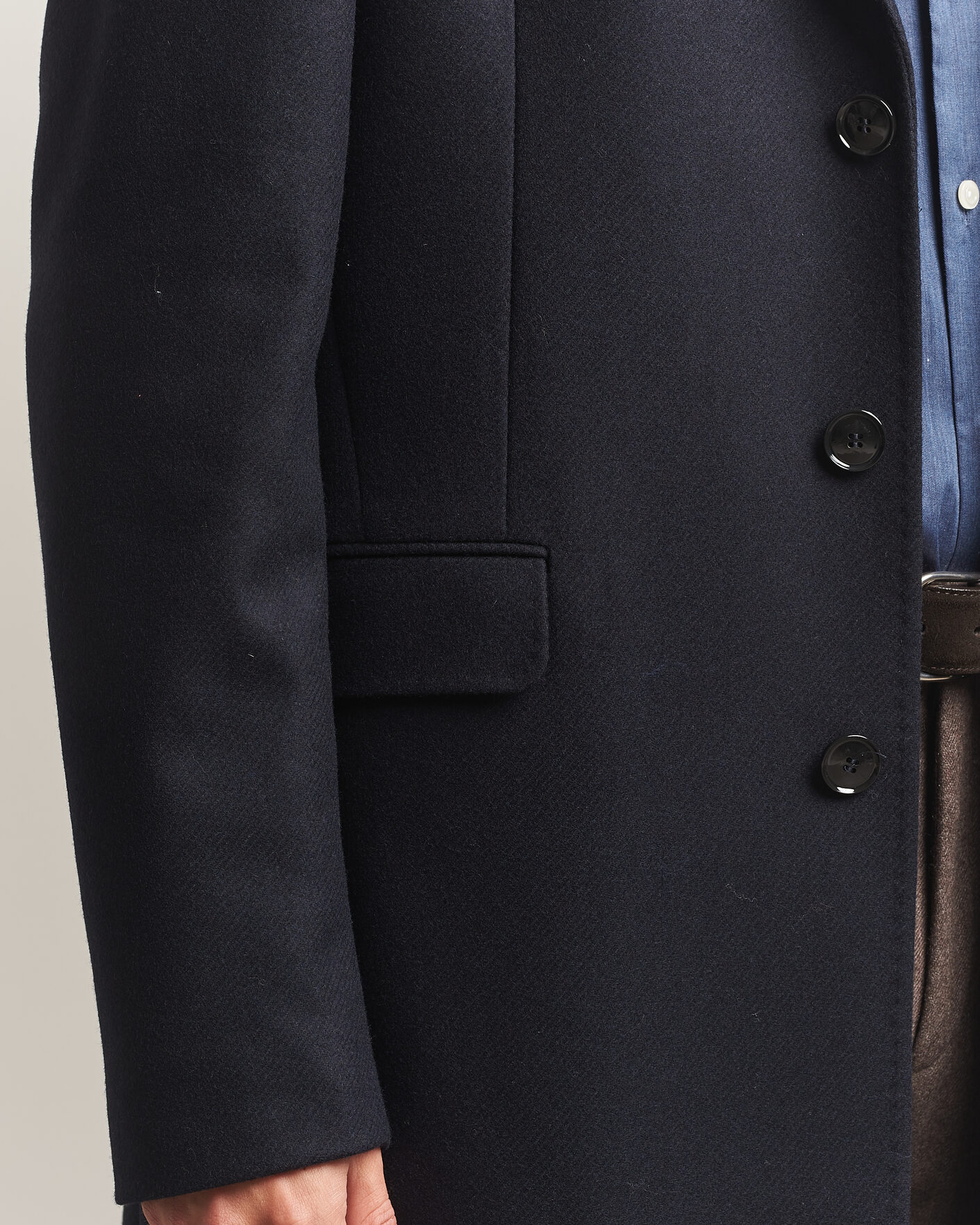 Homme | Manteaux Et Vestes | Morris | Ben Wool Coat Navy