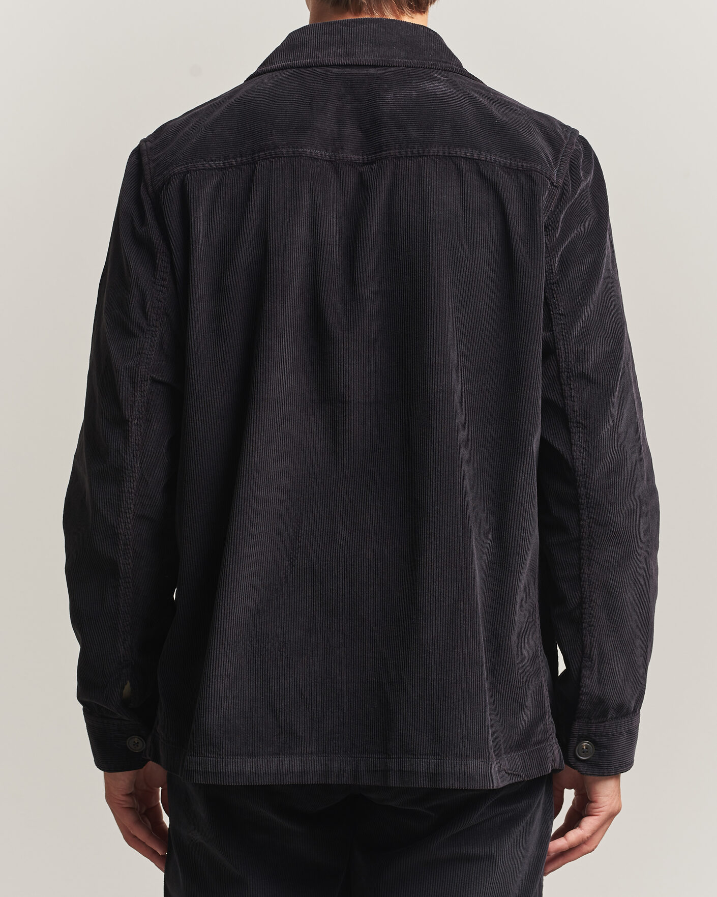 Homme | Chemises | Morris | Fenix Cord Shirt Jacket Blue