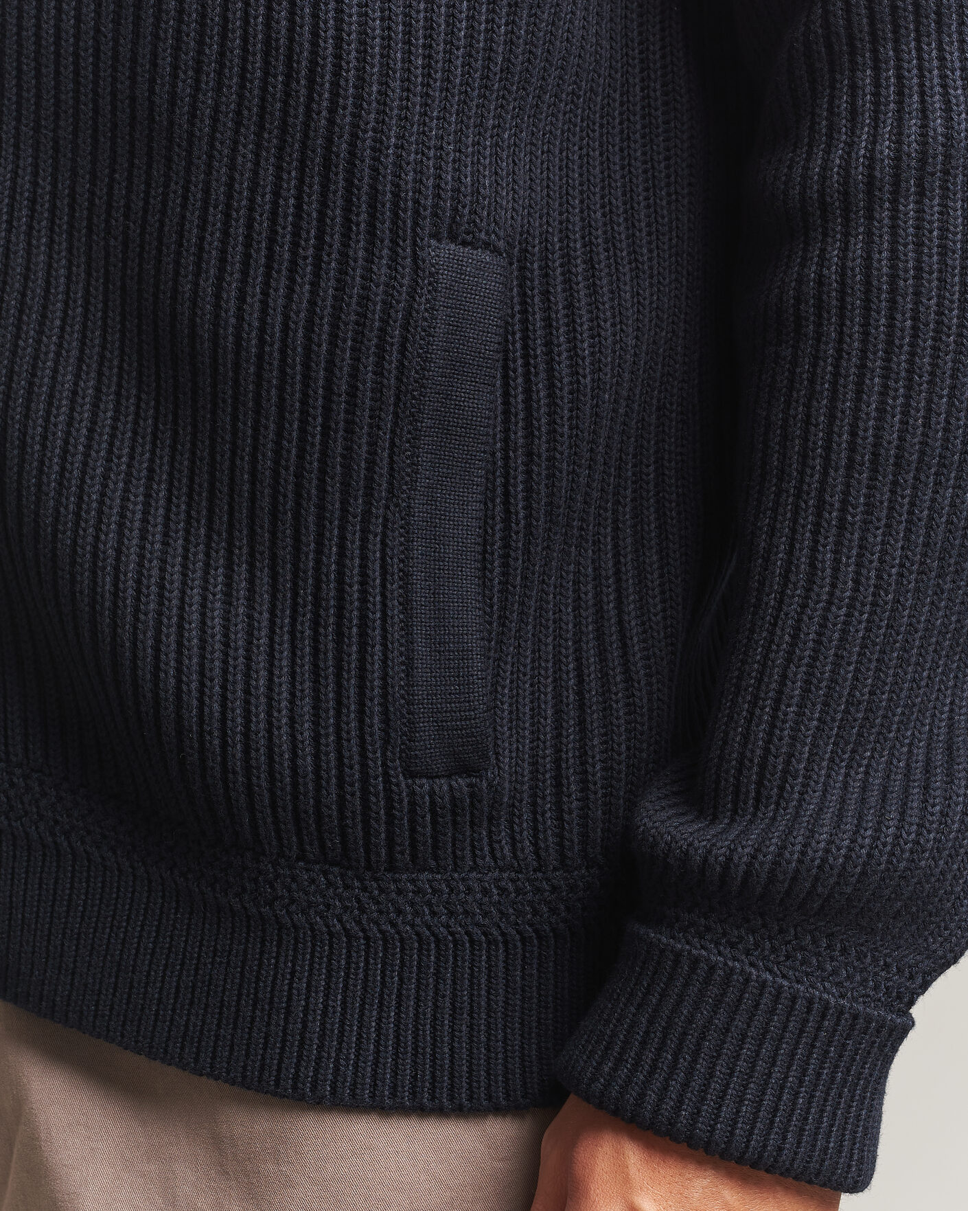 Homme | Pulls Et Tricots | Morris | Duncan Zip Cardigan Old Blue