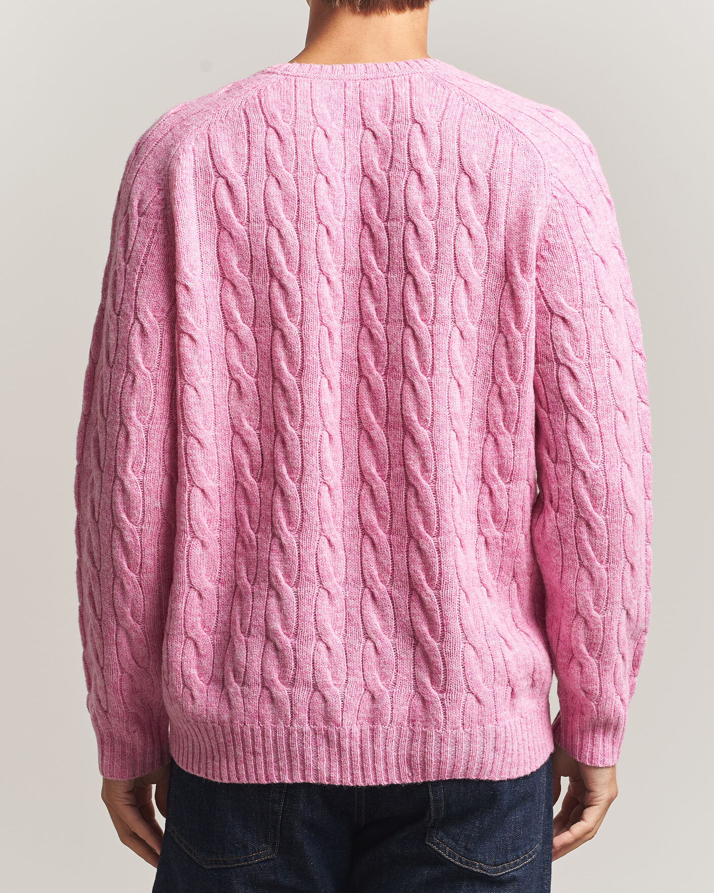 Homme | Pulls Et Tricots | Morris | Archard Cable Sweater Pink