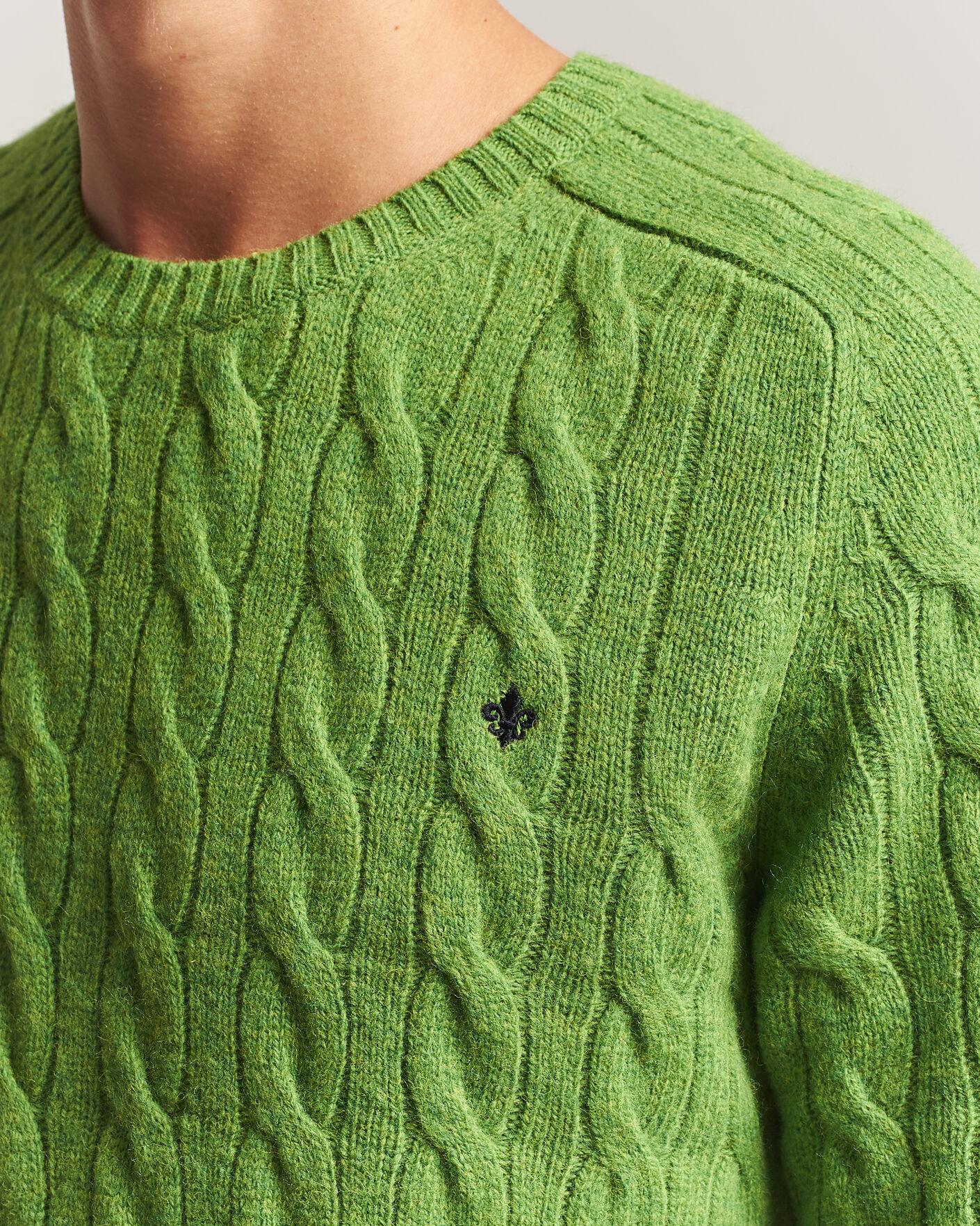 Homme | Pulls Et Tricots | Morris | Archard Cable Sweater Green
