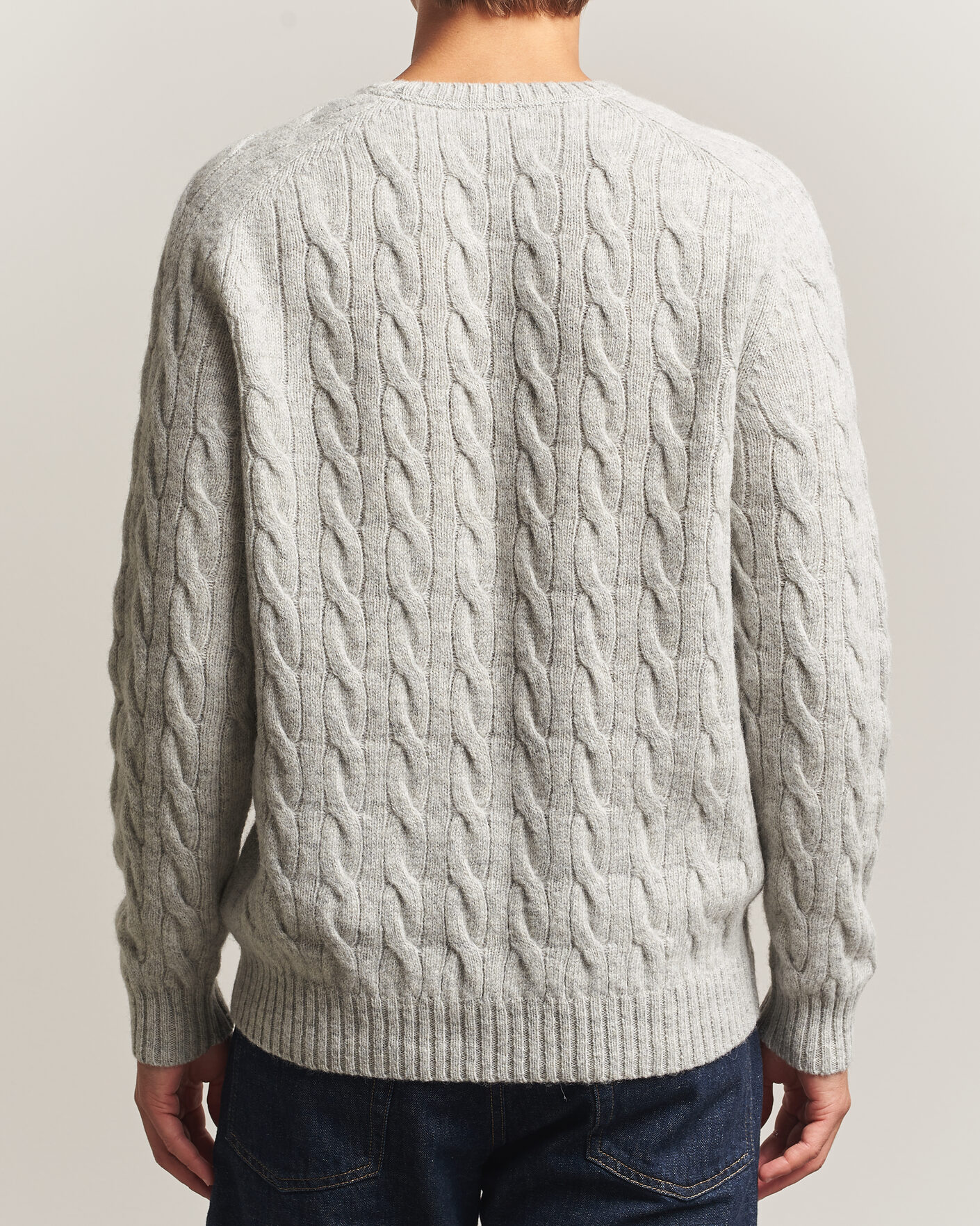 Homme | Pulls Et Tricots | Morris | Archard Cable Sweater Grey