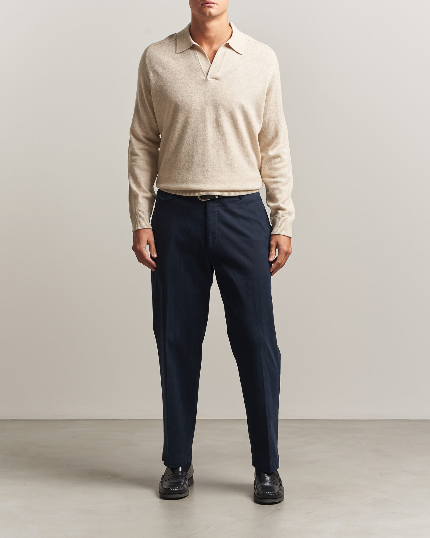 Homme | Pulls Et Tricots | Morris | Wilfred Cashmere Resort Polo Off White