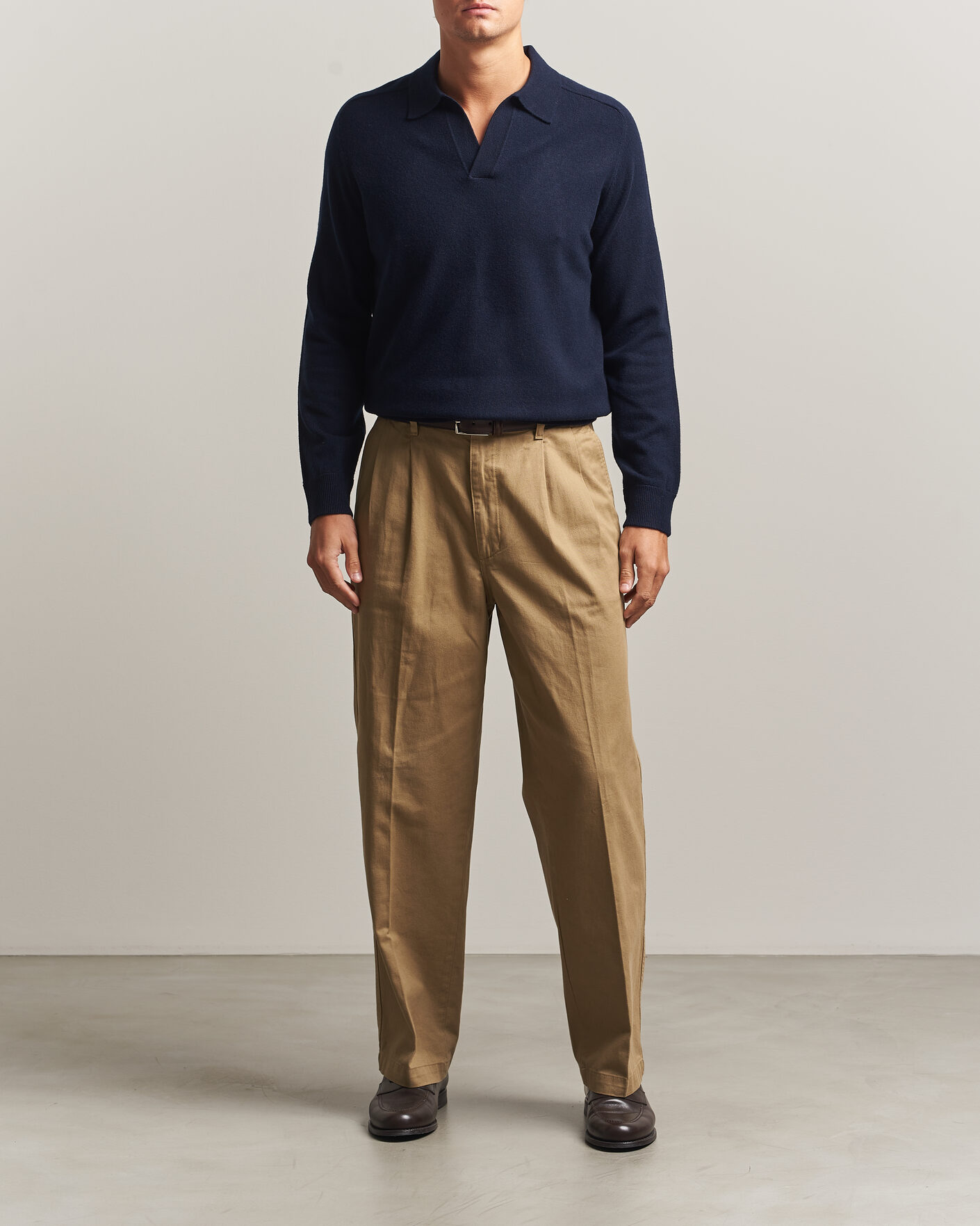 Homme | Pulls Et Tricots | Morris | Wilfred Cashmere Resort Polo Navy