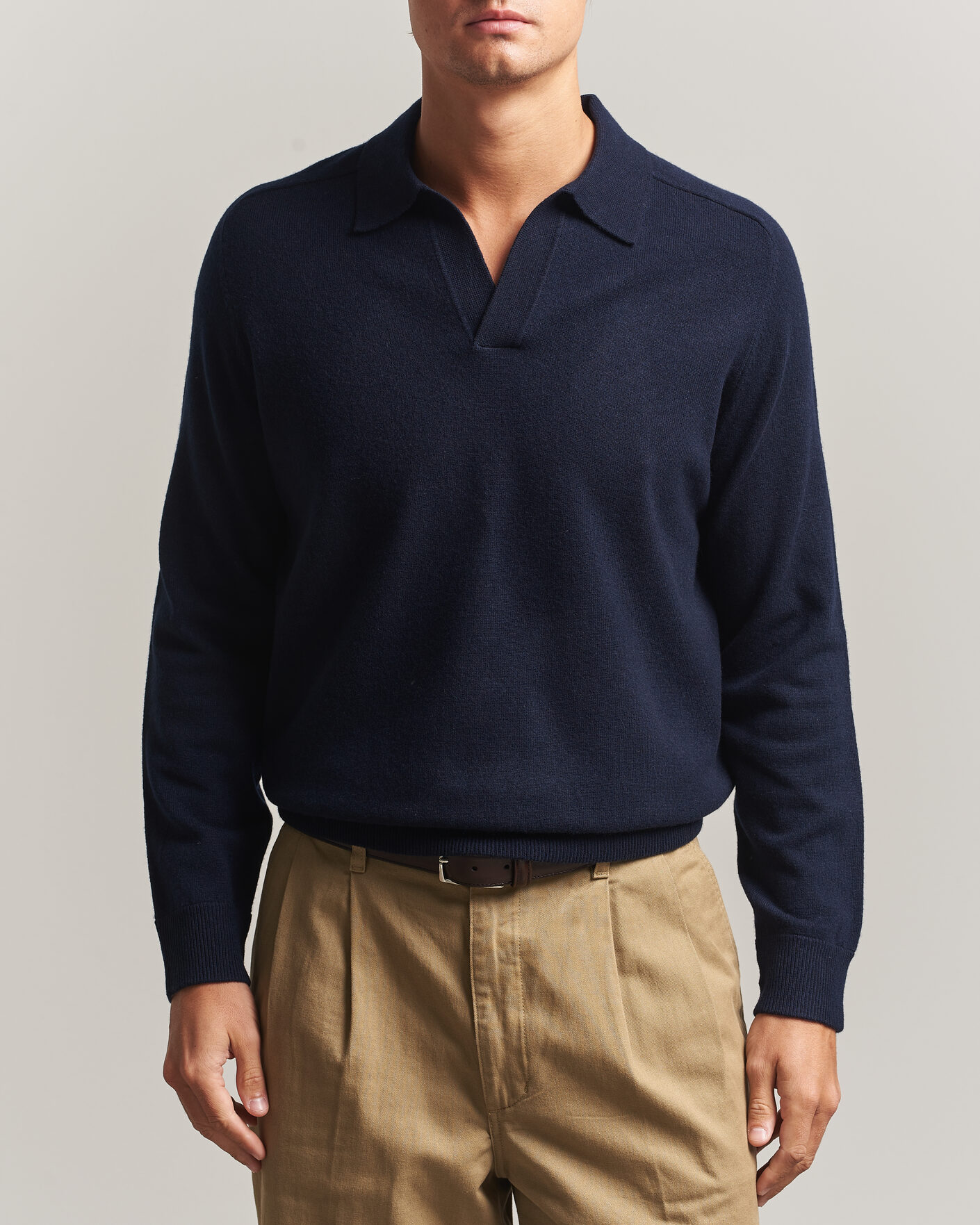 Homme | Pulls Et Tricots | Morris | Wilfred Cashmere Resort Polo Navy