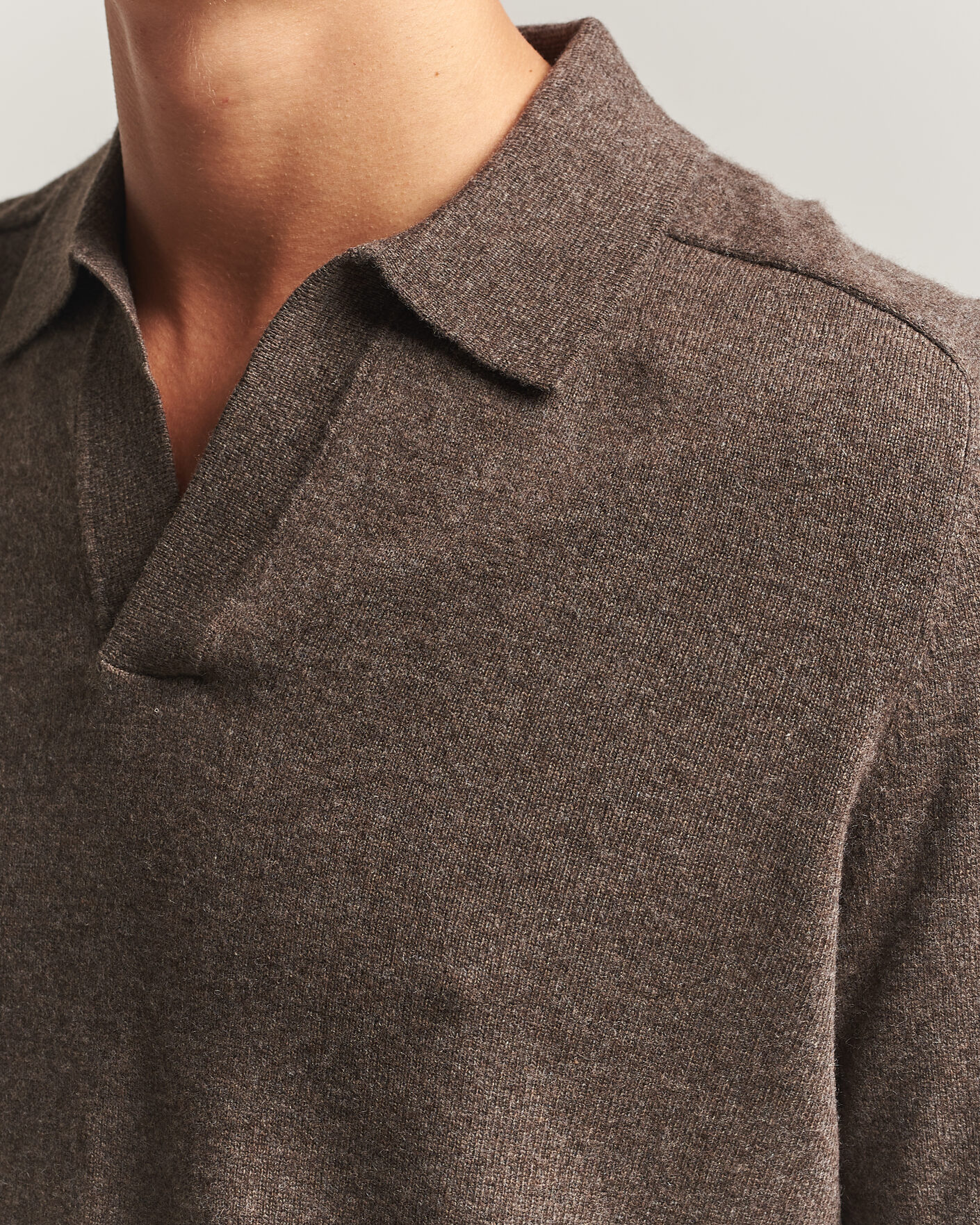 Homme | Pulls Et Tricots | Morris | Wilfred Cashmere Resort Polo Brown