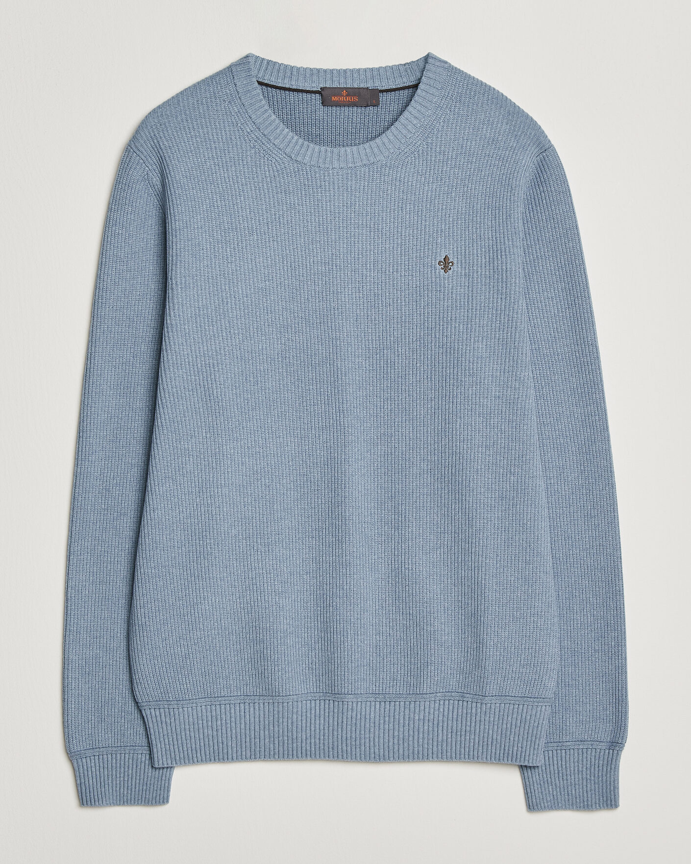 Homme | Pulls Et Tricots | Morris | Colin O-Neck Light Blue