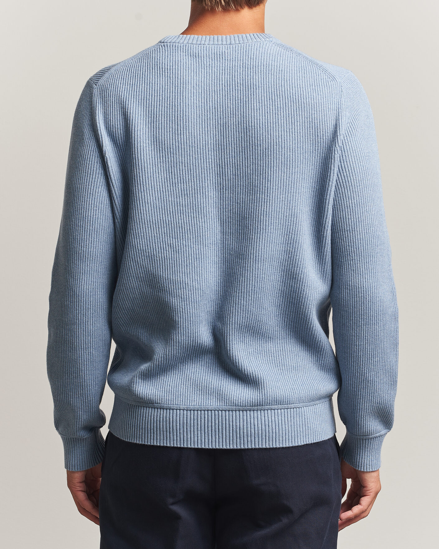 Homme | Pulls Et Tricots | Morris | Colin O-Neck Light Blue