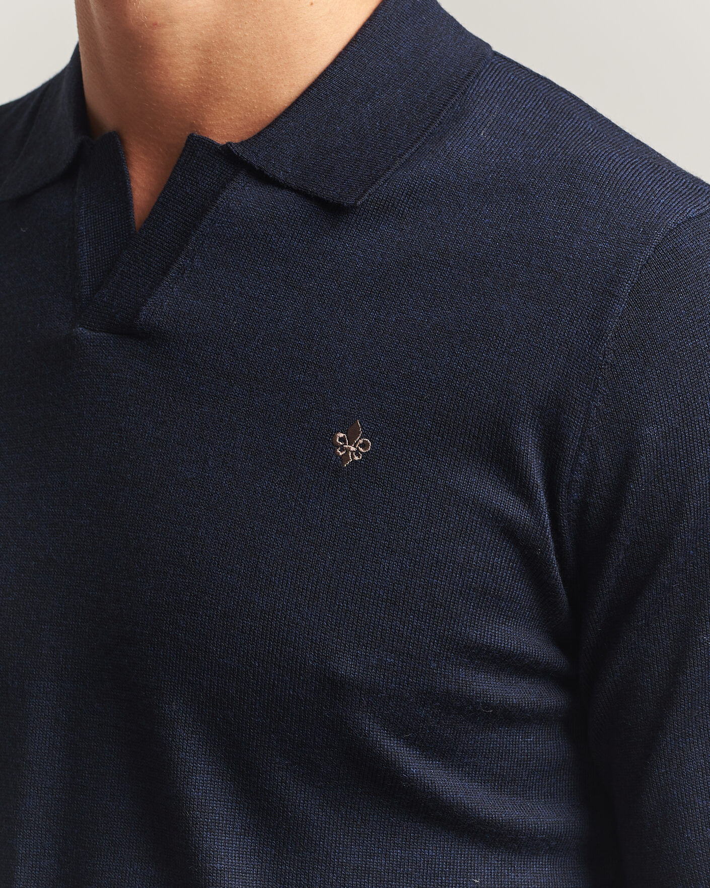 Homme | Pulls Et Tricots | Morris | Merino Resort Polo Navy