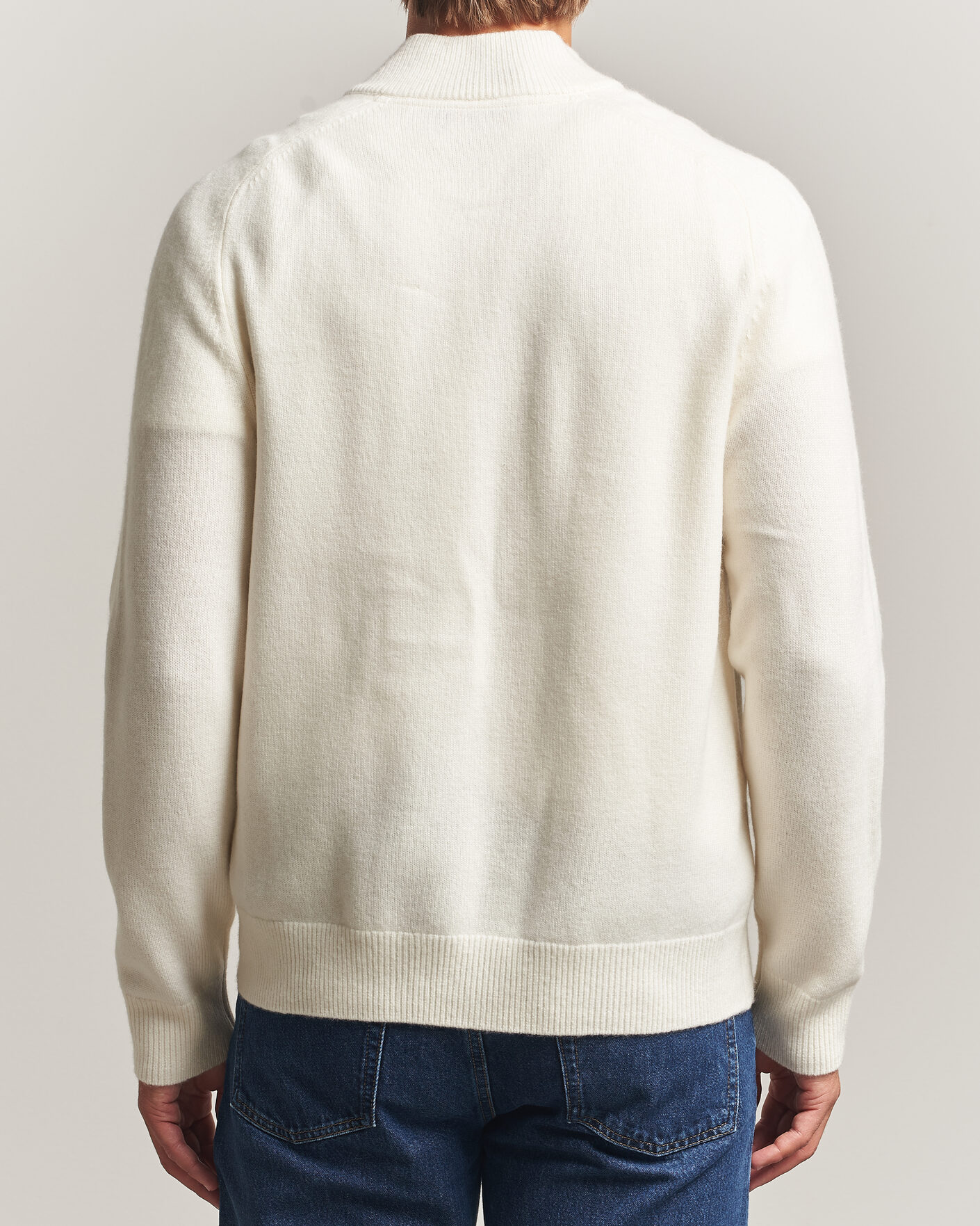 Homme | Pulls Et Tricots | Morris | Hertford Zip Cardigan Off White