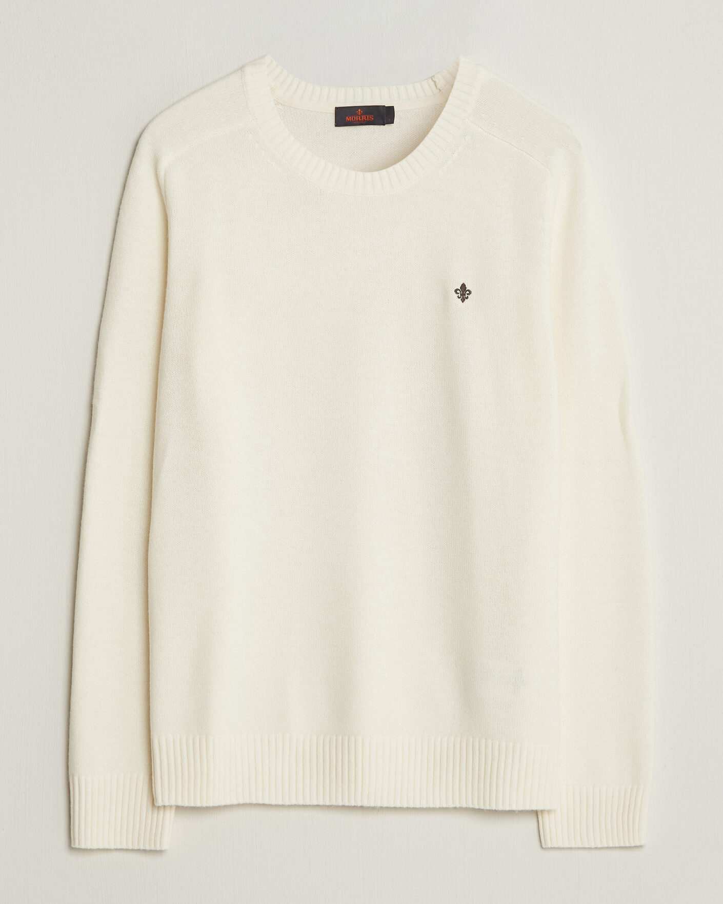 Homme | Pulls Et Tricots | Morris | Hertford Lambswool Crew Neck Off White