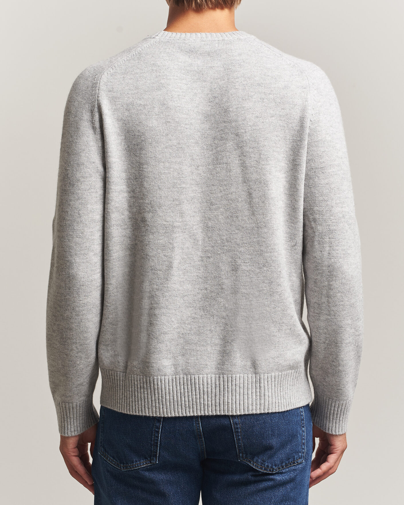 Homme | Pulls Et Tricots | Morris | Hertford Lambswool Crew Neck Grey