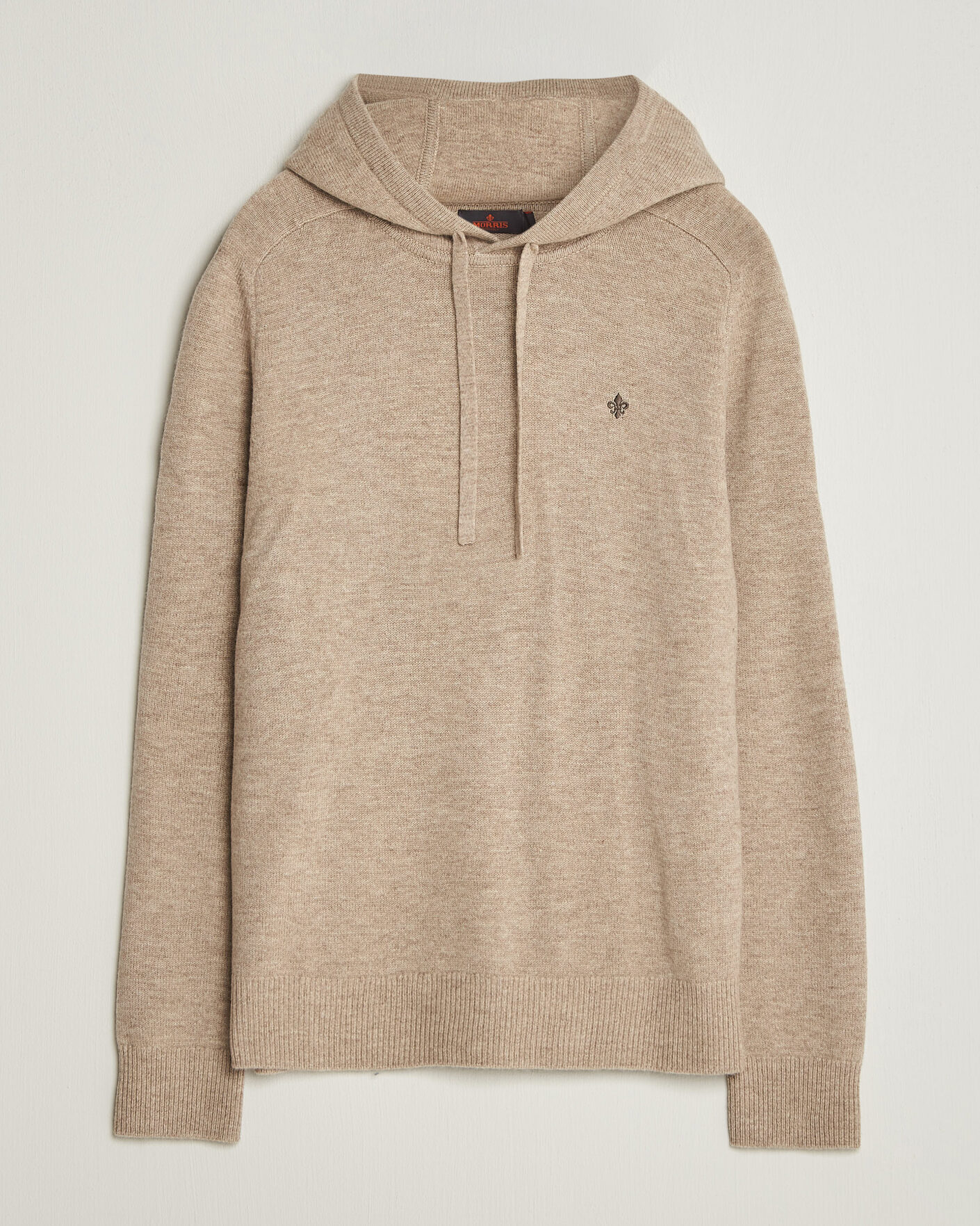Homme | Pulls Et Tricots | Morris | Hertford Lambswool Hoodie Khaki