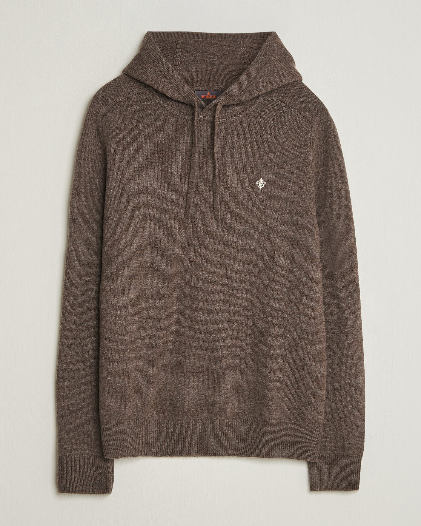 Homme | Pulls Et Tricots | Morris | Hertford Lambswool Hoodie Brown