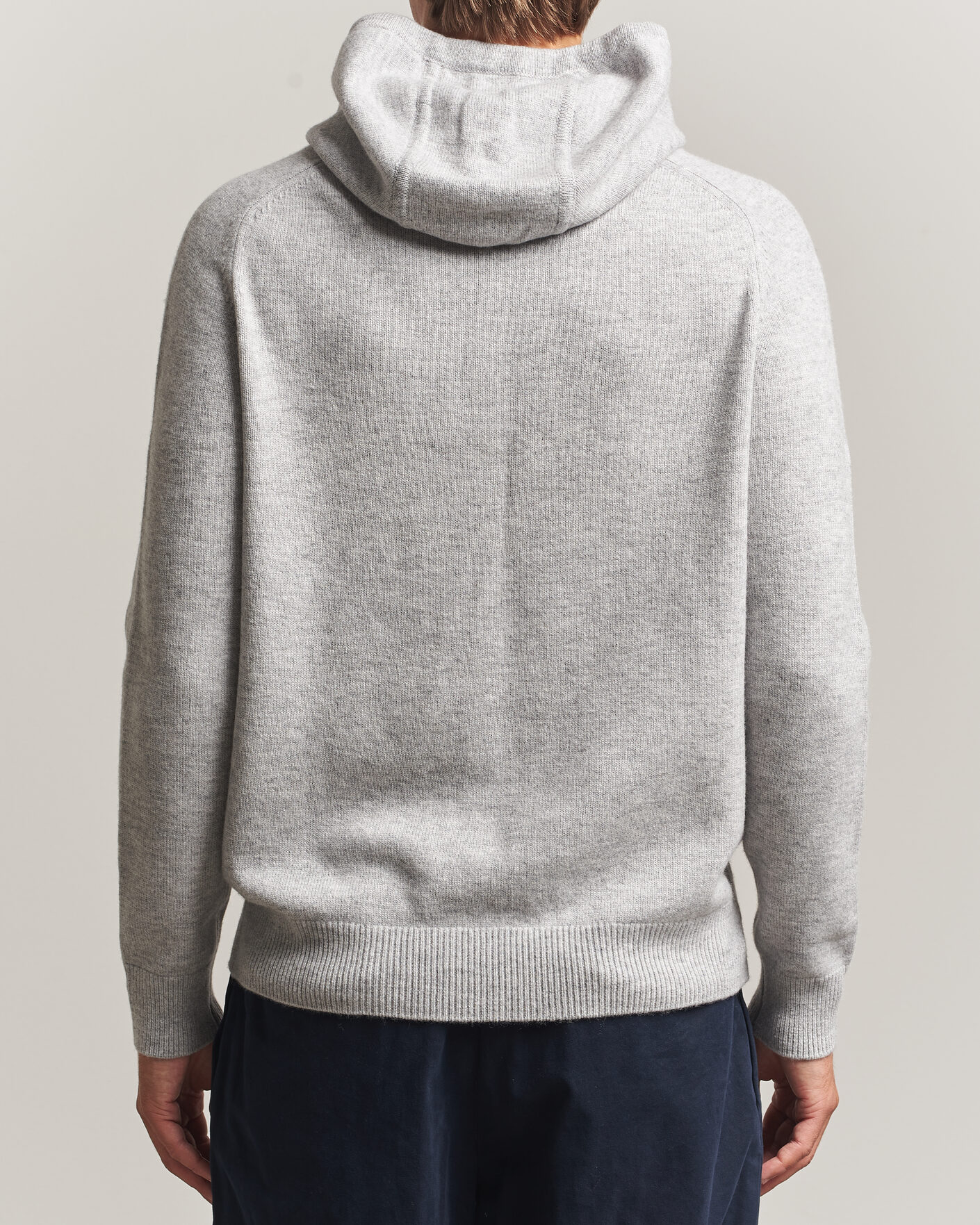 Homme | Pulls Et Tricots | Morris | Hertford Lambswool Hoodie Grey