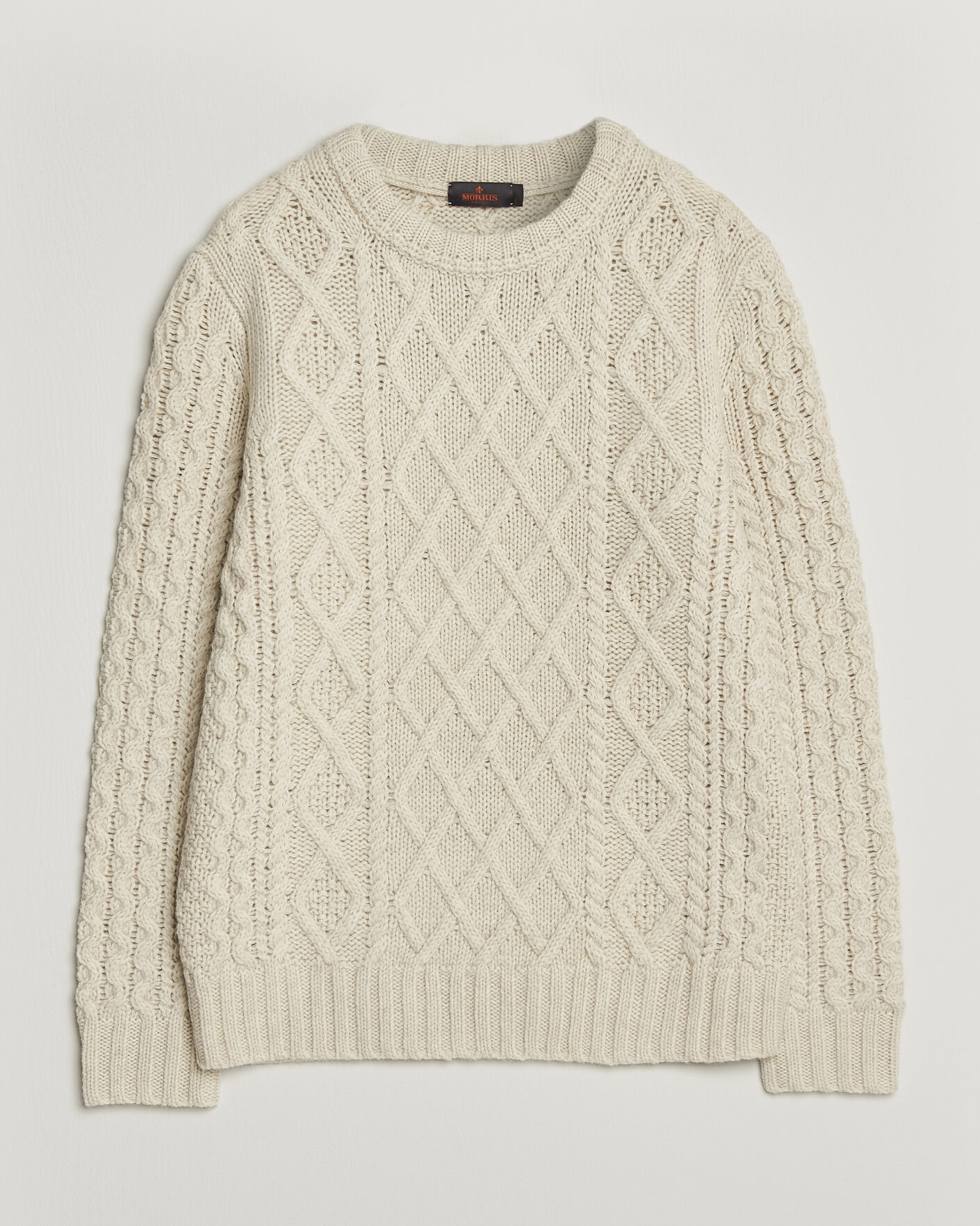 Homme | Pulls Et Tricots | Morris | Ramsey Cable Sweater Off White