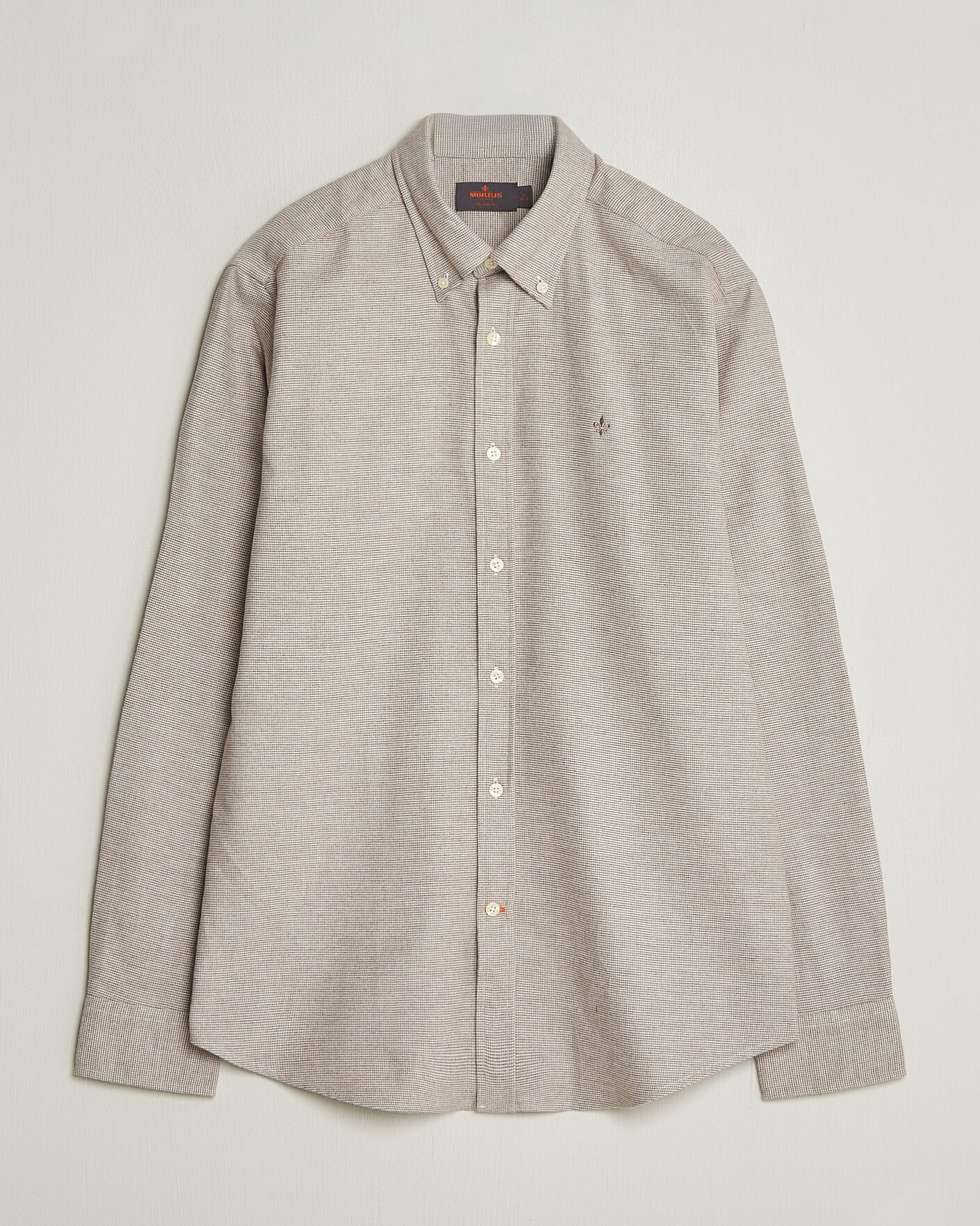 Homme | Chemises | Morris | Flannel Check Shirt Khaki