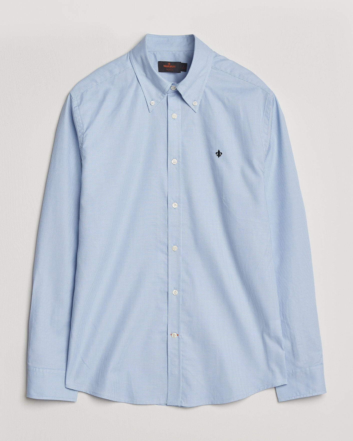 Homme | Chemises | Morris | Fine Oxford Shirt Light Blue