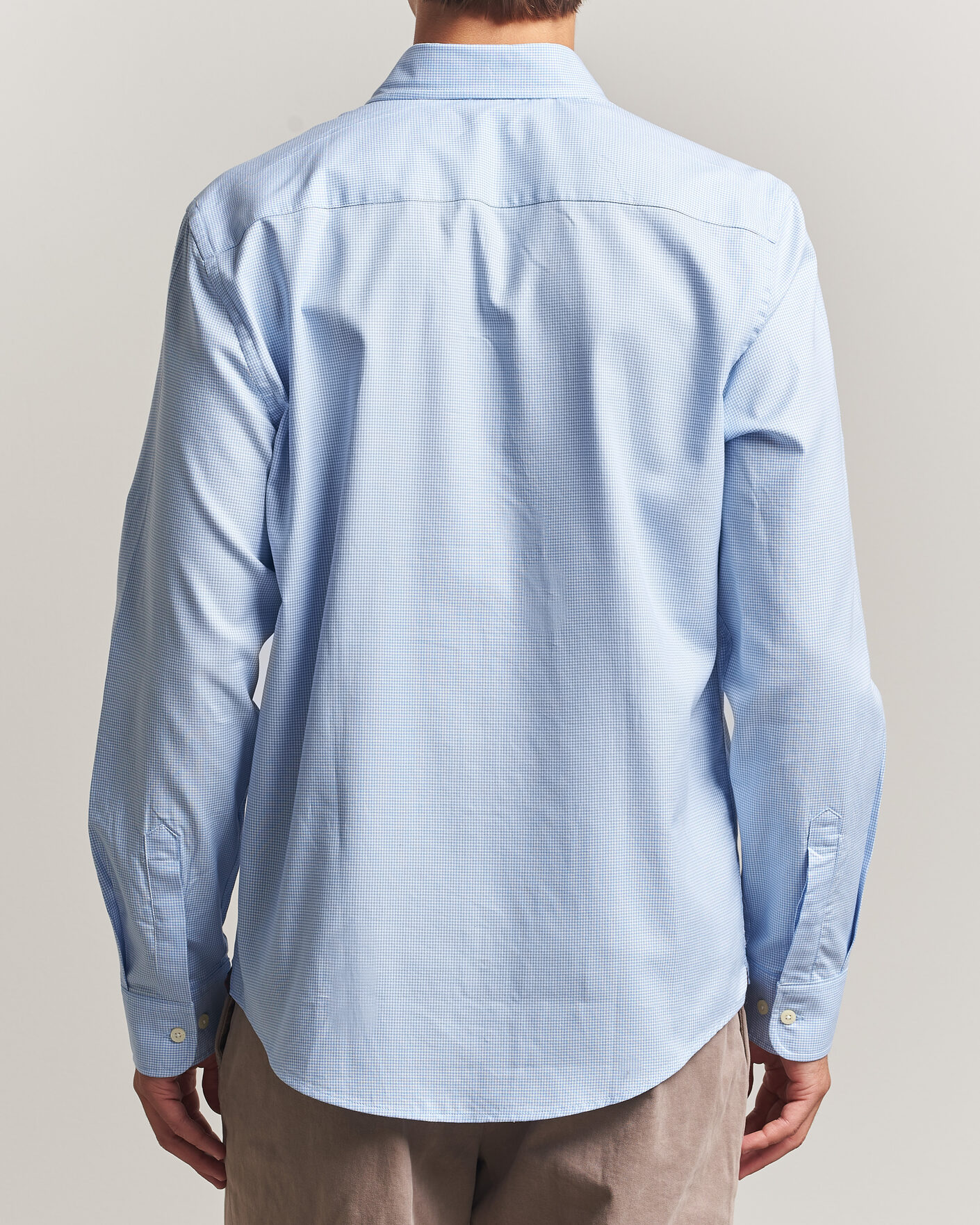 Homme | Chemises | Morris | Fine Oxford Shirt Light Blue