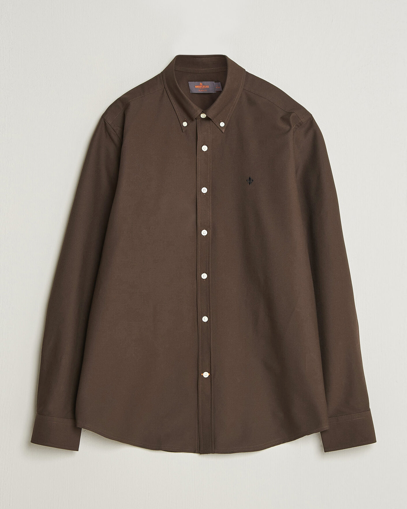 Homme | Chemises | Morris | Douglas Oxford Shirt Brown