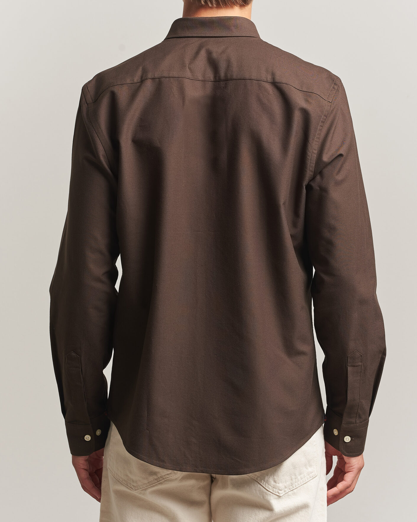 Homme | Chemises | Morris | Douglas Oxford Shirt Brown