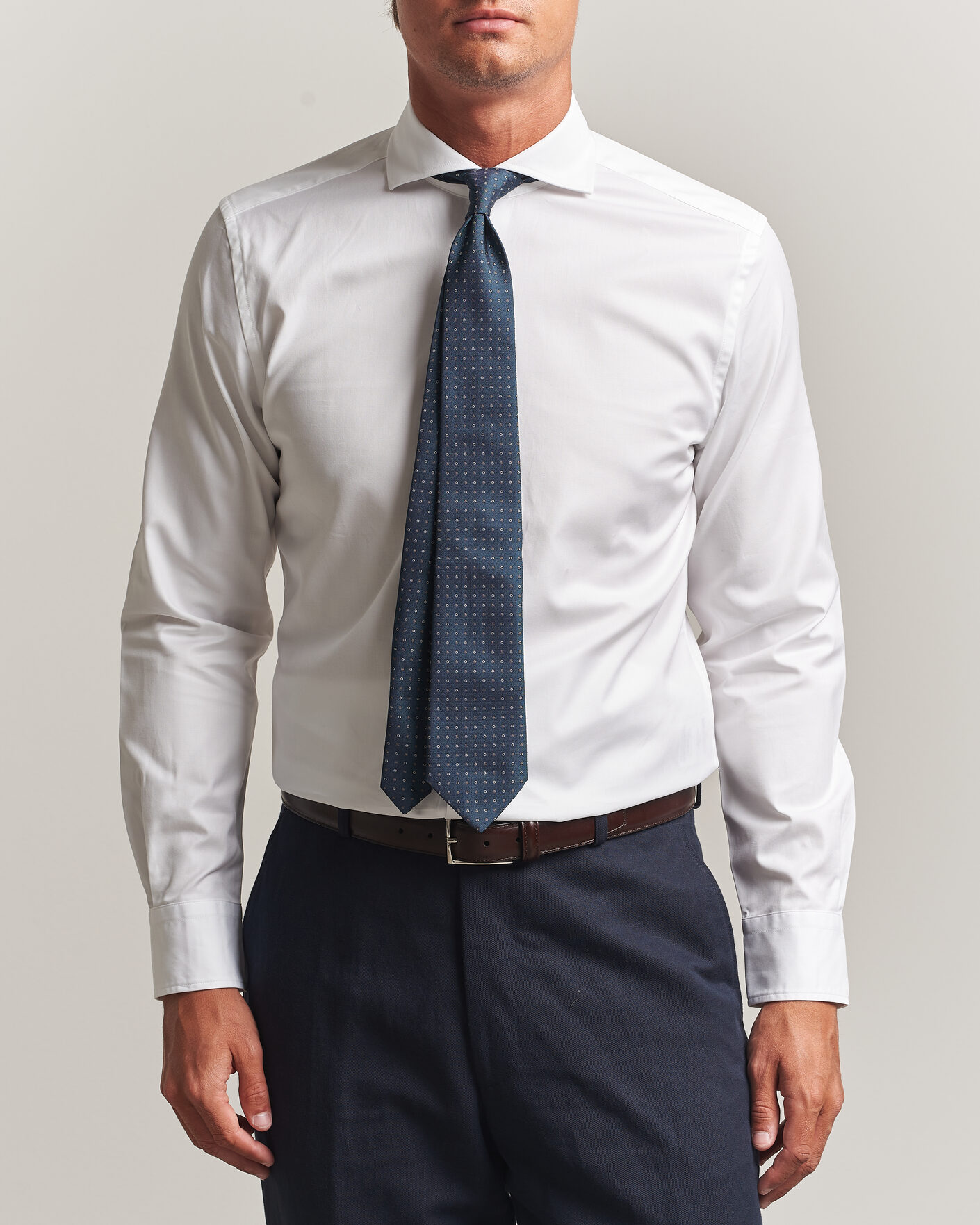 Homme | Chemises | Morris | Twill Shirt White