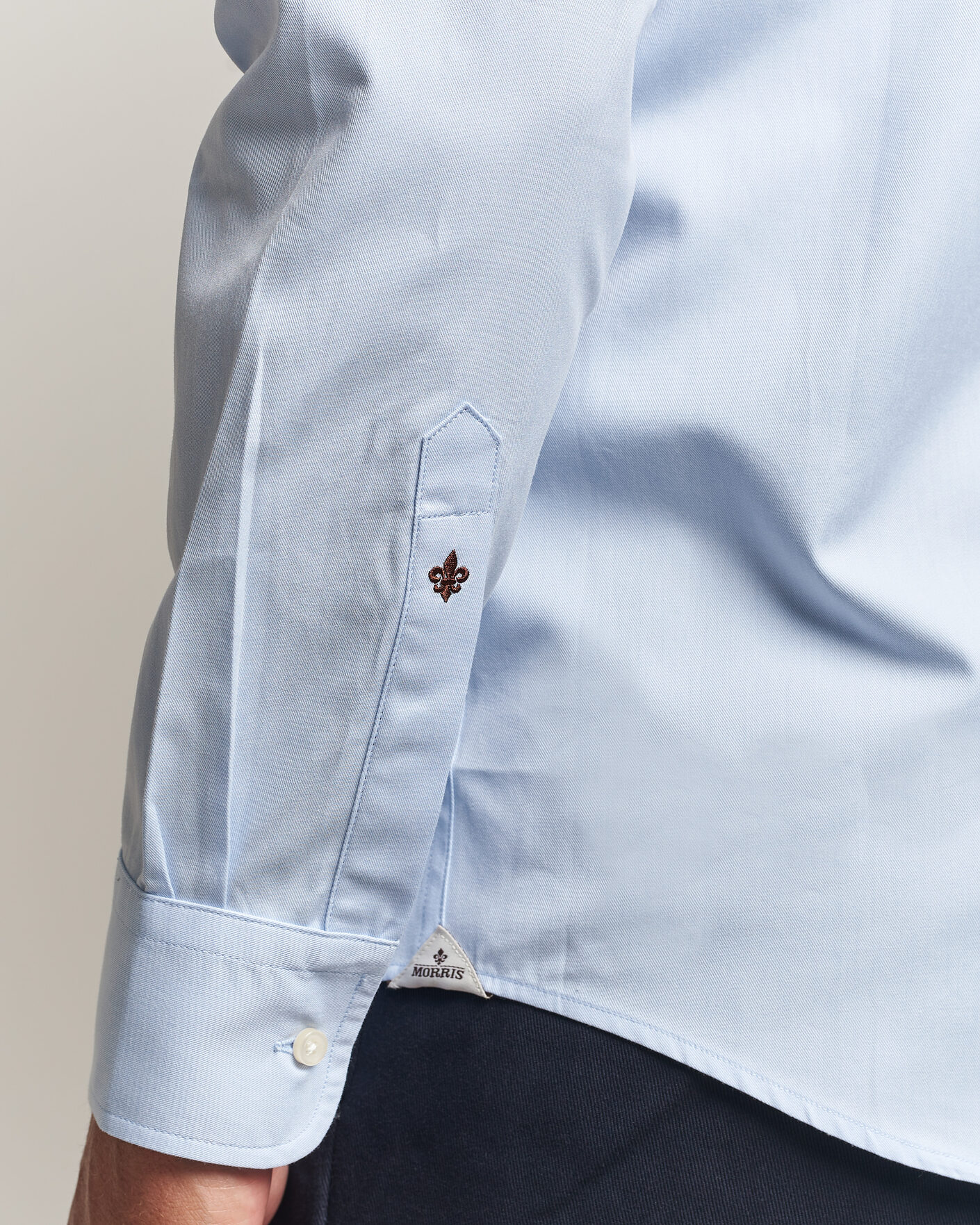 Homme | Chemises | Morris | Twill Shirt Light Blue