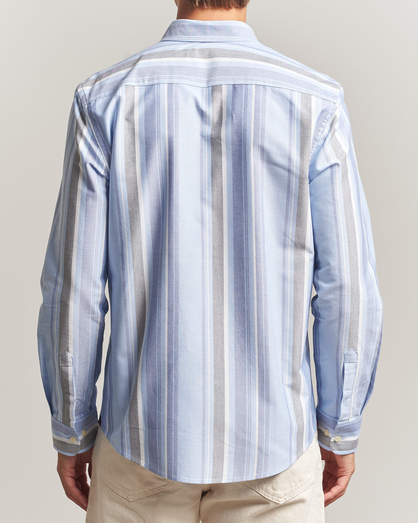 Homme | Chemises | Morris | Happy Oxford Shirt Blue