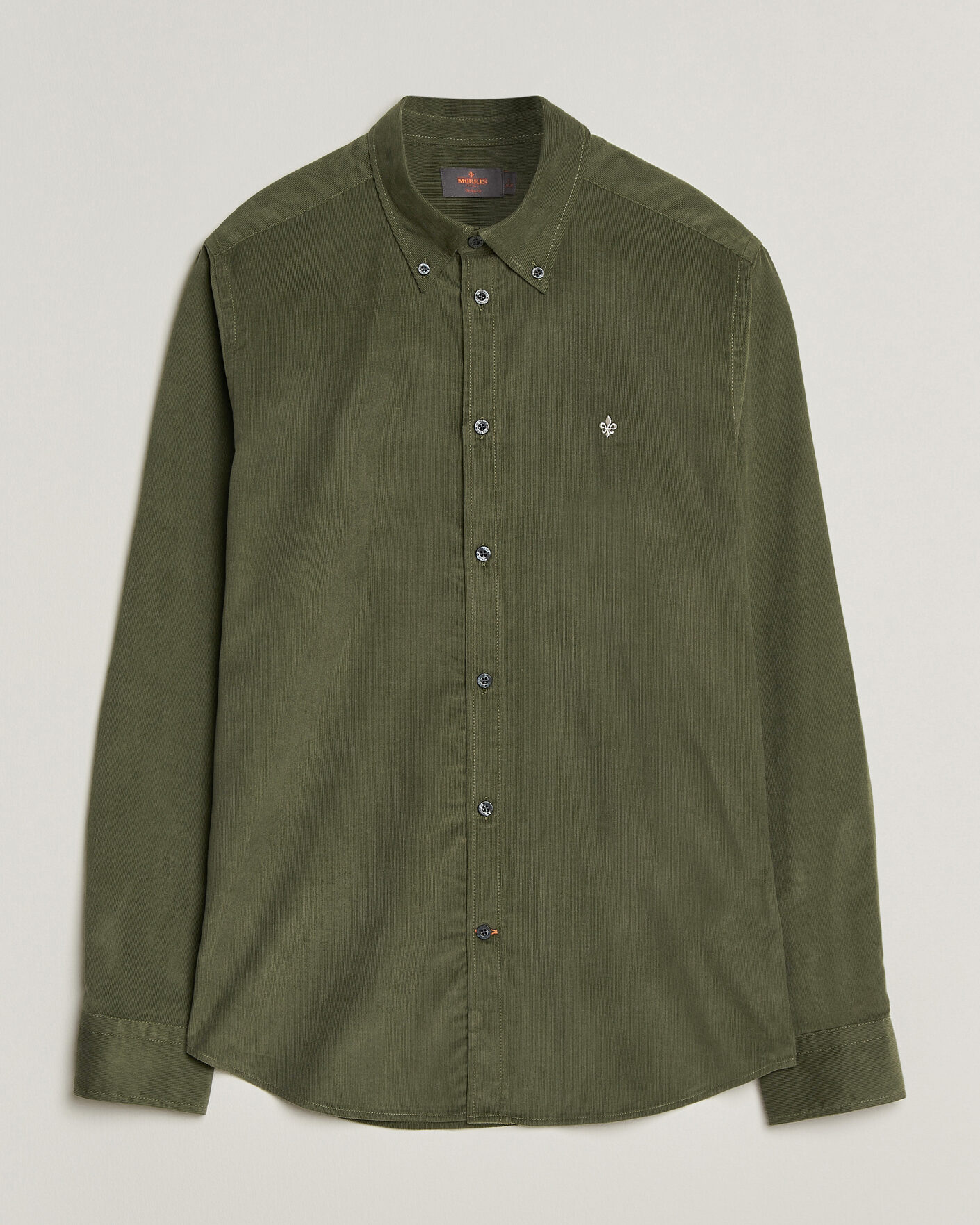 Homme | Chemises | Morris | Douglas Cord Shirt Olive